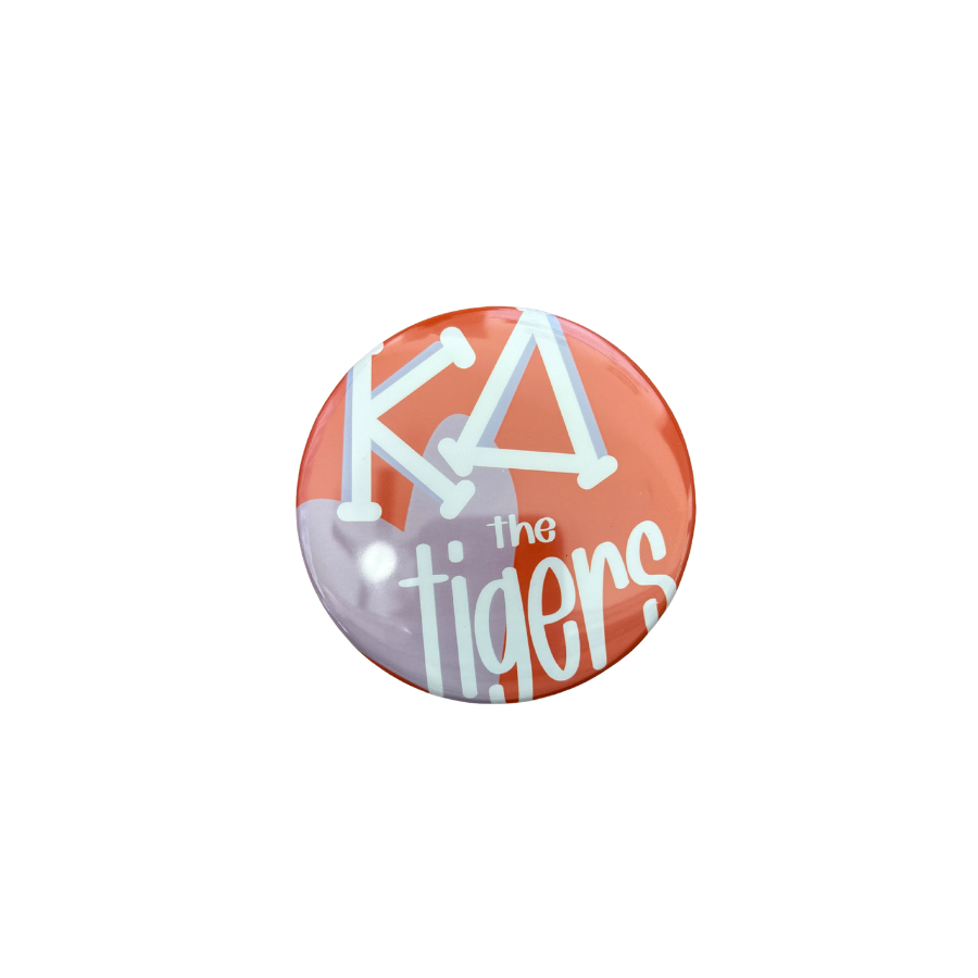 Loves the tigers Pin