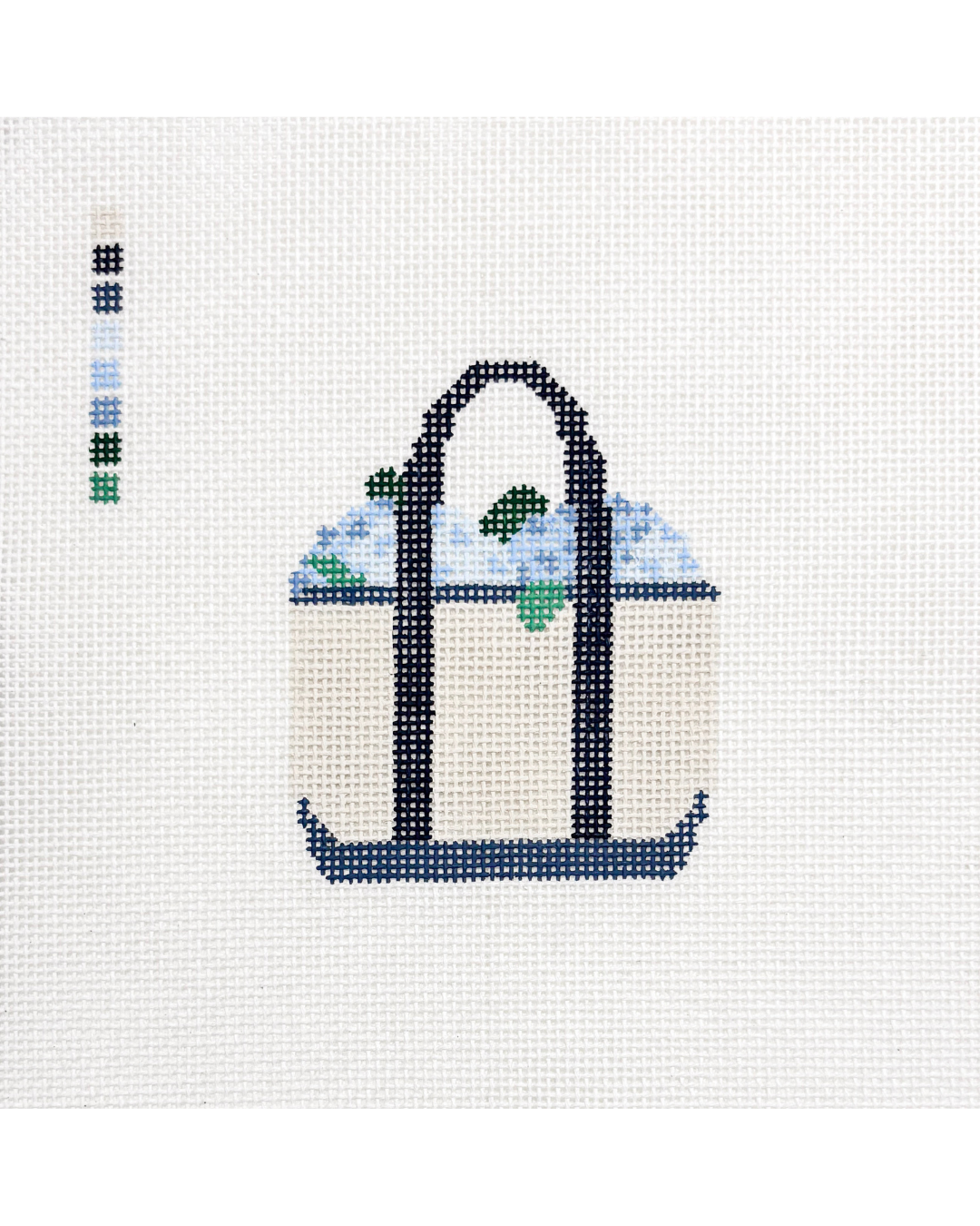 Hydrangea Boat n' Tote Canvas