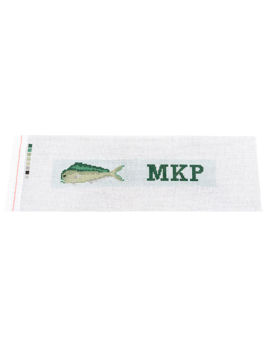 Mahi & Monogram Key Fob Canvas