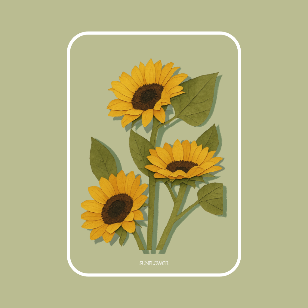 squared +glow Sunflowers-framed.png