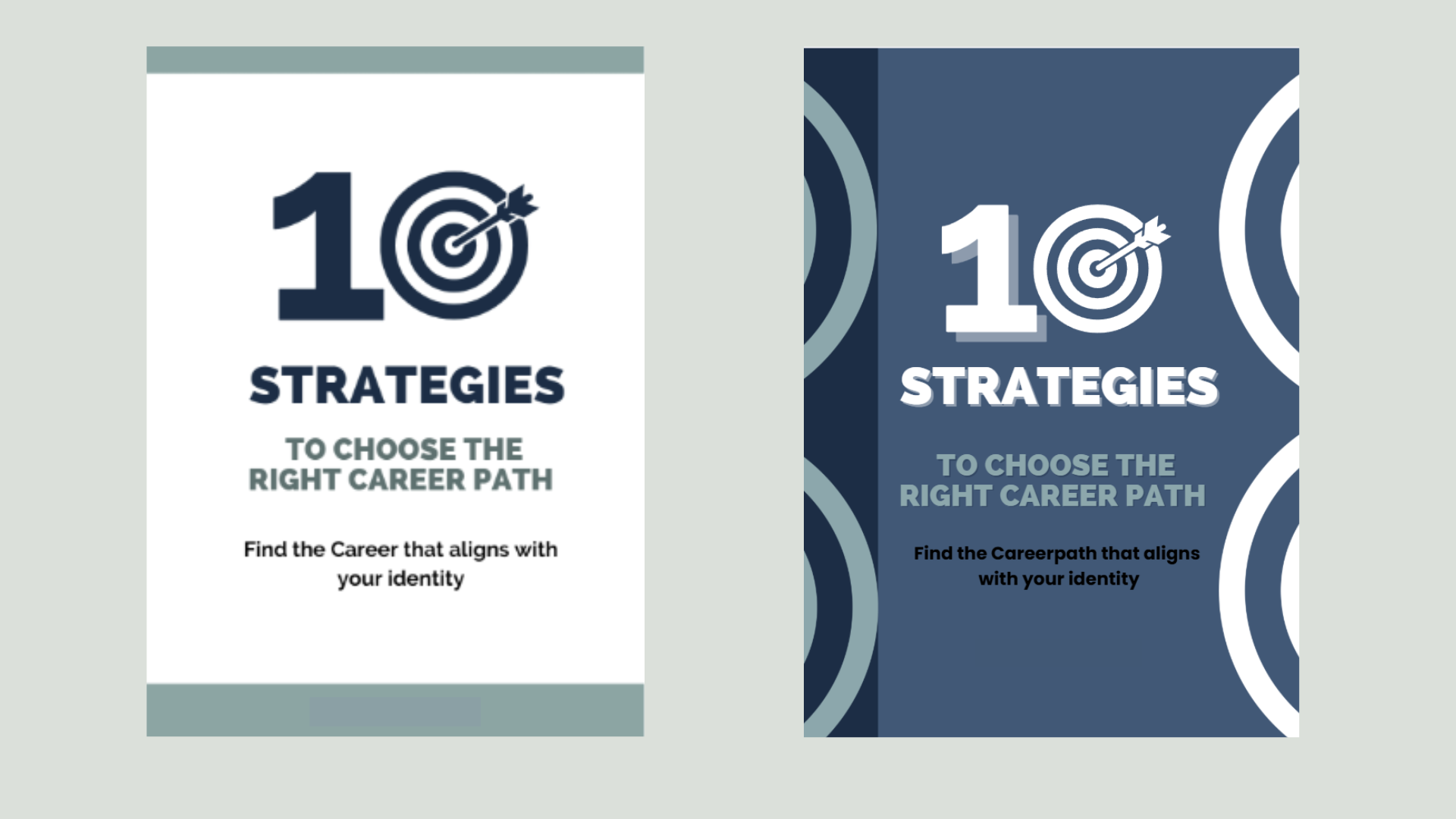 The Original 10 Strategies Cover and the new cover redesign
