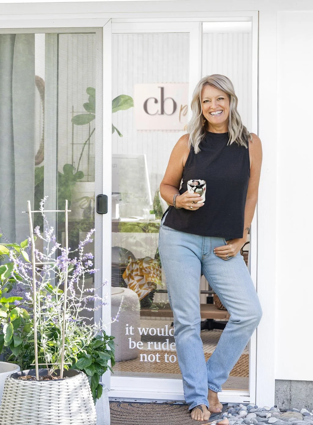 Chrissie Bowker form CB Projects partners on events with VIA