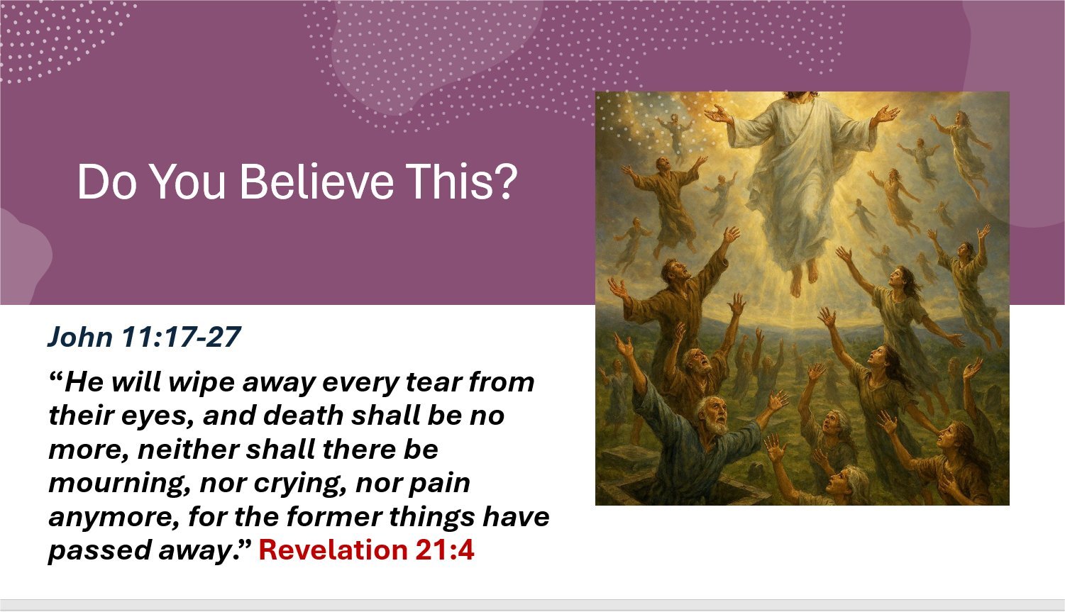 Do You Believe This?