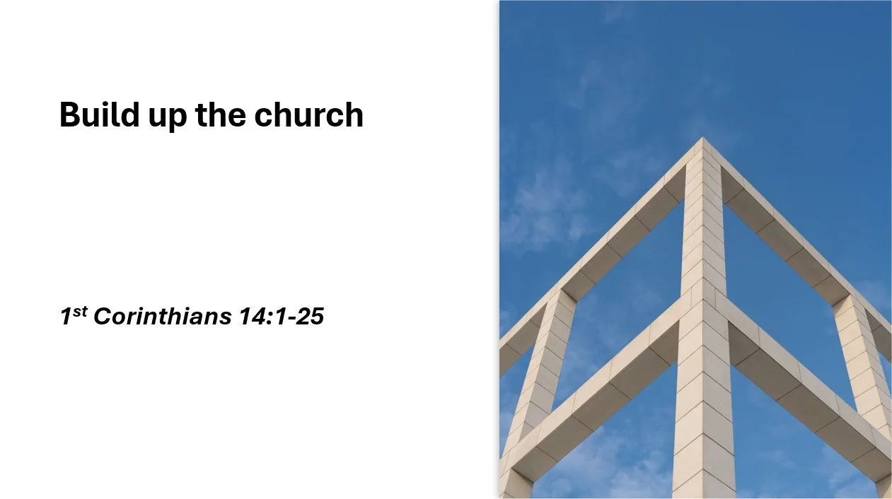 Build Up the Church