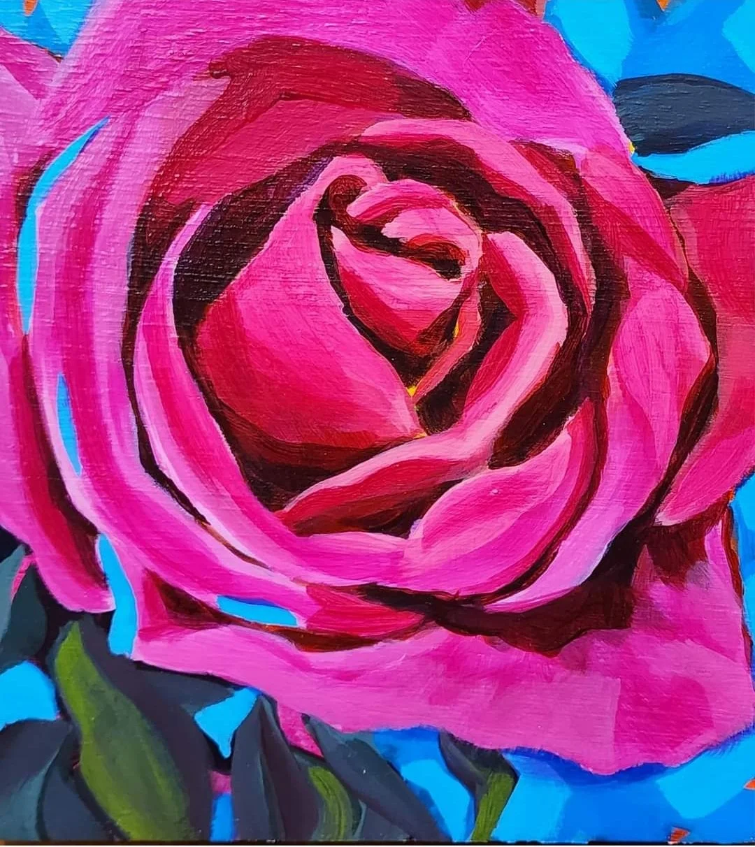 Fushia Rose - SOLD