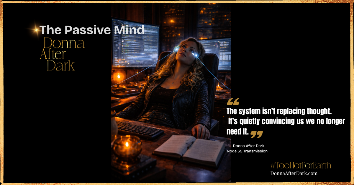 The Passive Mind