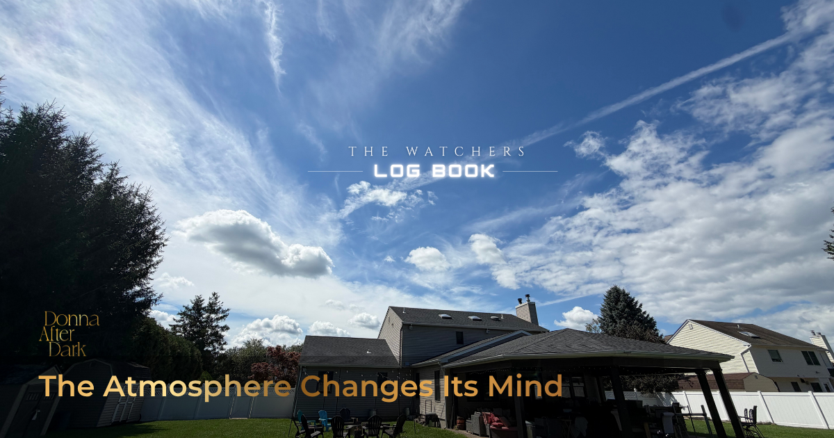 The Atmosphere Changes Its Mind