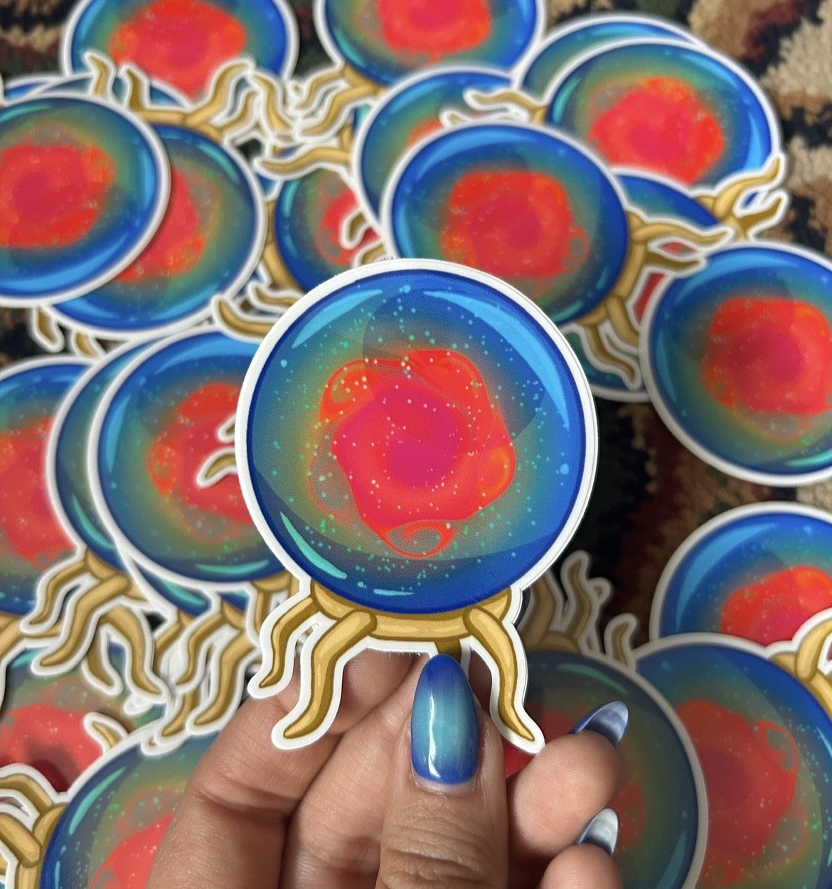 Crystal Ball Sticker