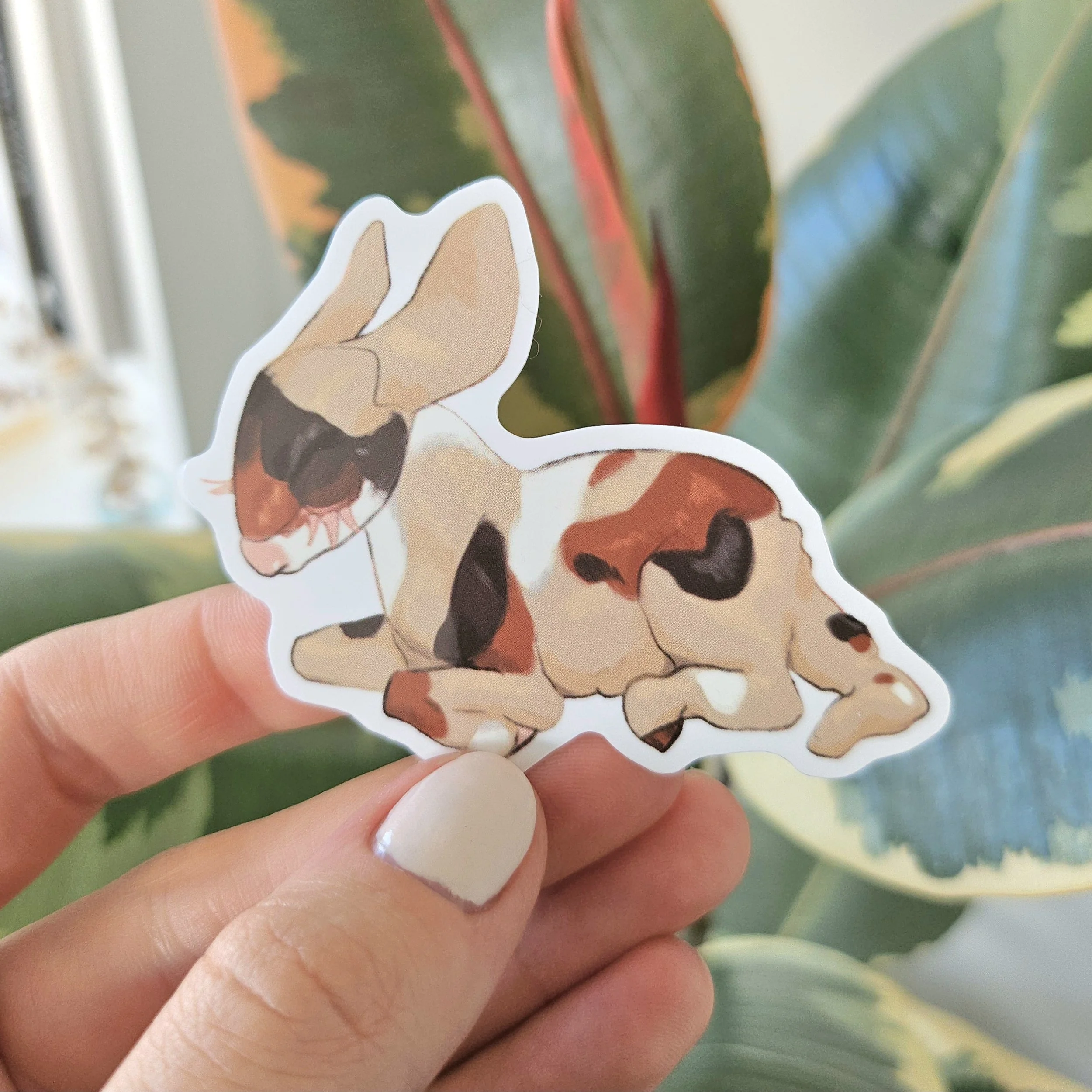 Resting Lamb Sticker