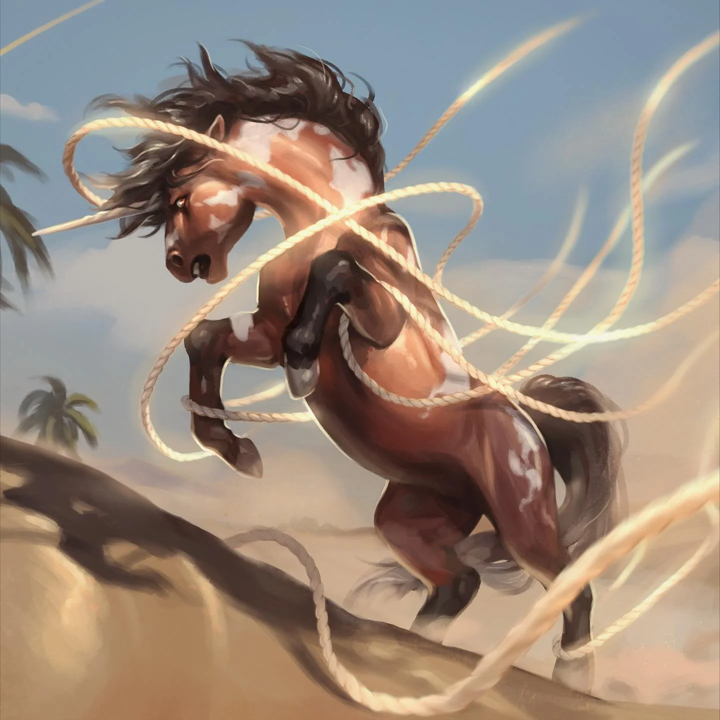 A wild prince that ruled the sands
The lord of lifeless desert lands
His strength, his pride; his will, his law
Till came his unexpected fall

Oh my golly, it&rsquo;s done!!! 

This piece took a couple of years, didn&rsquo;t it!

I am so so happy it 