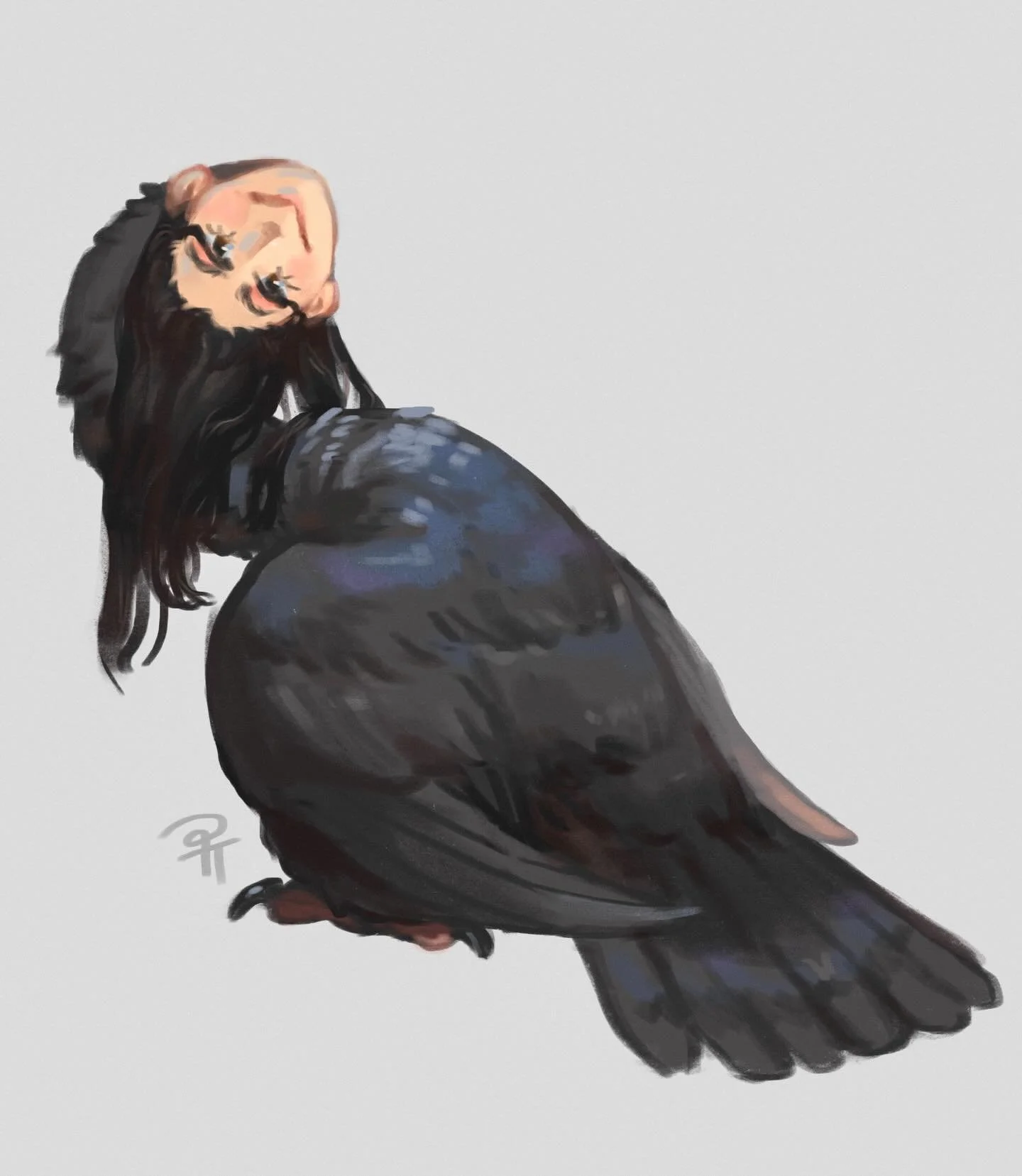 A fun little sirin 🙃

I wish there was a sirin emoji, it would be my favourite one