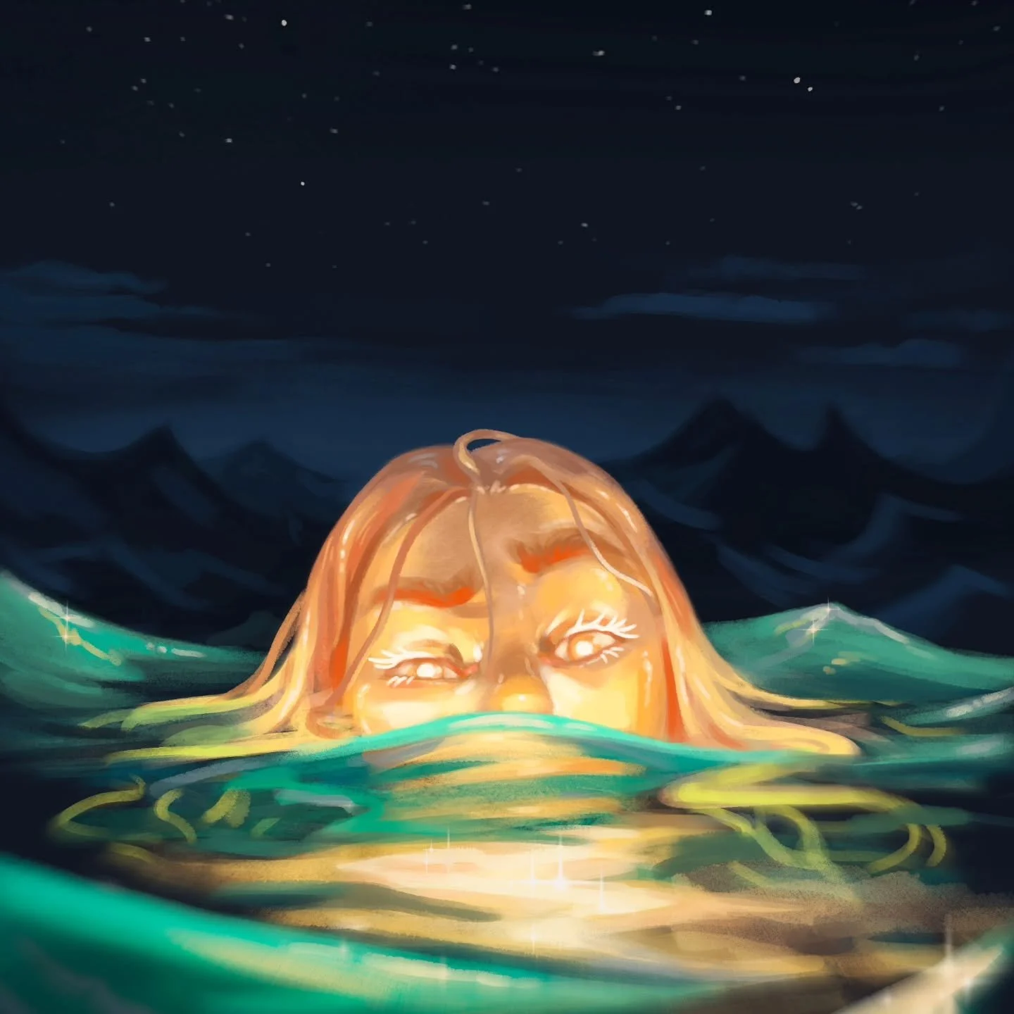 Above the Waves

Sometimes in life it feels like you are in the ocean. It's sink or swim, and you can barely keep your head above the water. What, or Who, do you trust, to keep you from drowning?