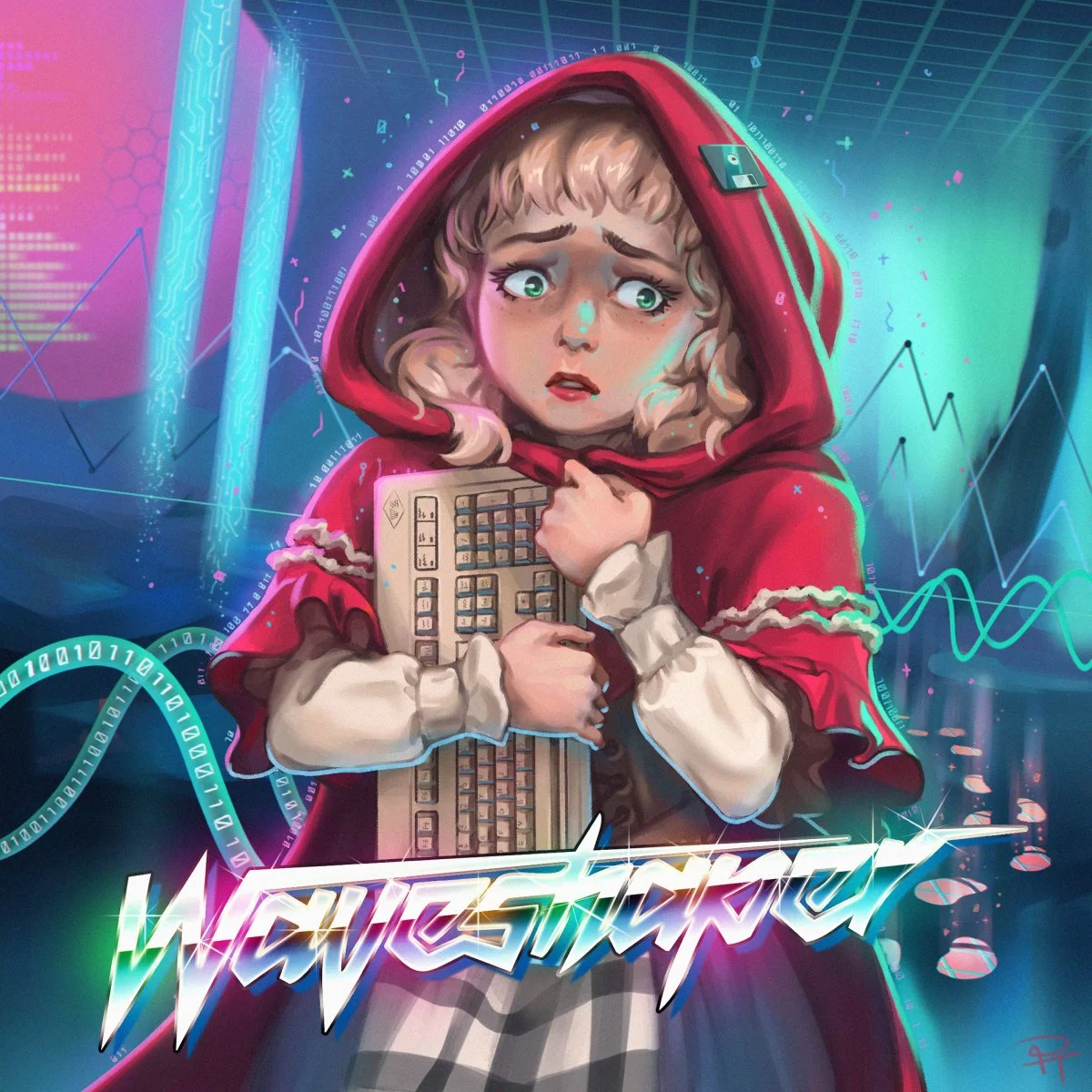 Cover Art for 'Lost in the Cloud' by Waveshaper 2021