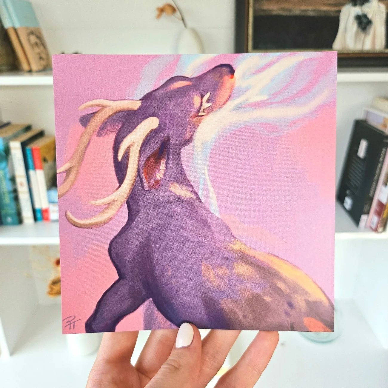 Deer Breath Print