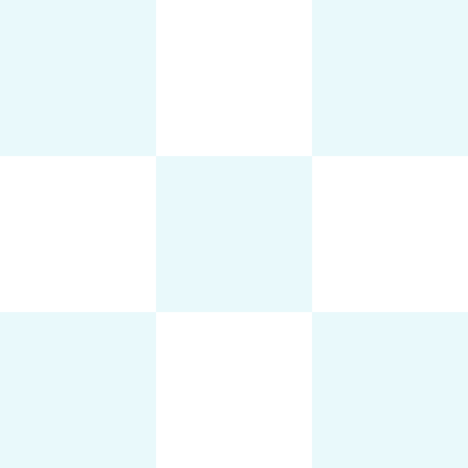 Geometric drawing of an outline square with sections divided by vertical, horizontal, and circle lines.