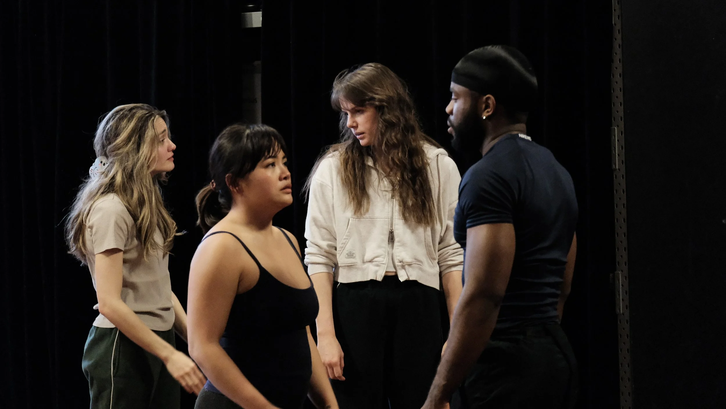 Embodied communication and voice training exploring presence, authenticity, and connection.