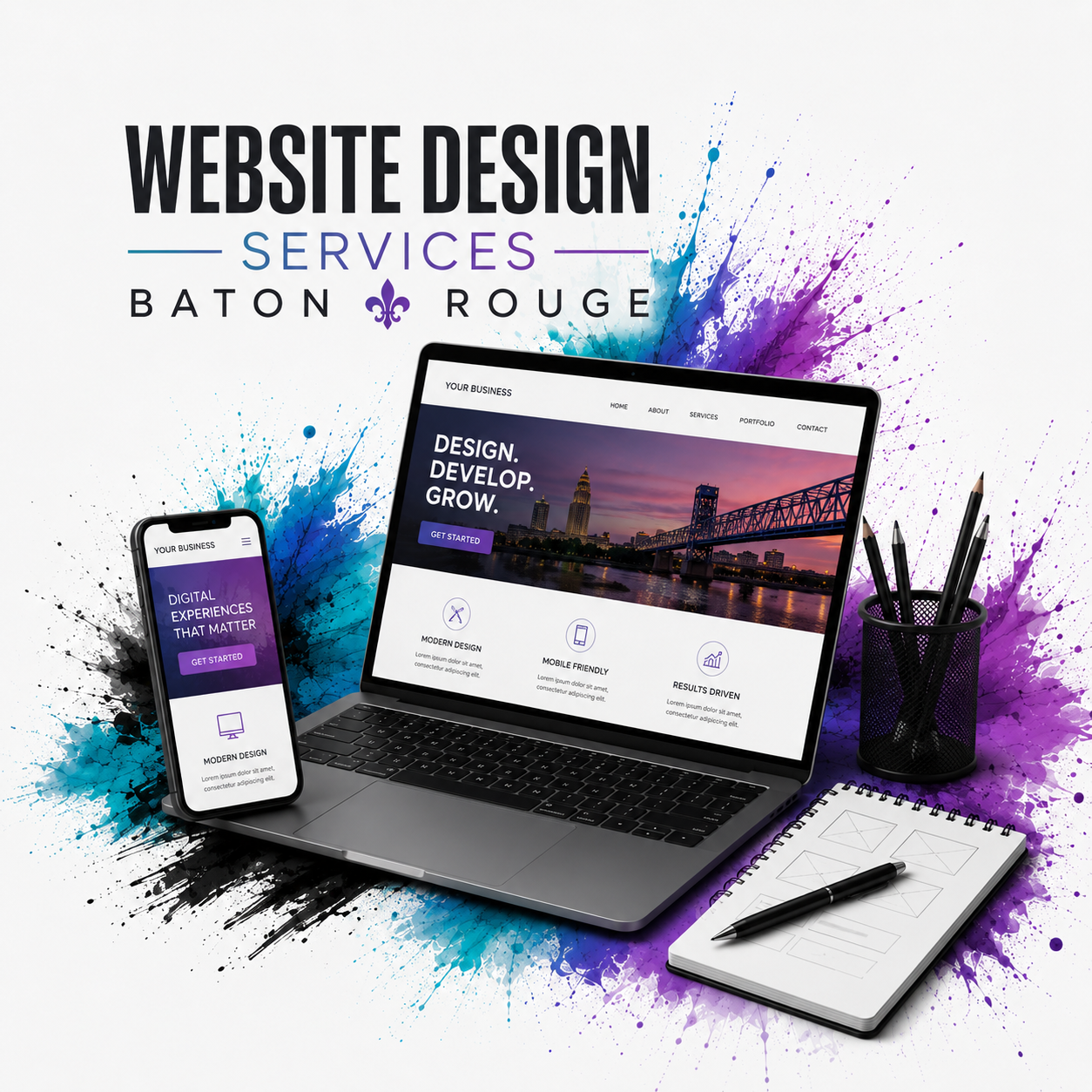 Website Design Services Baton Rouge