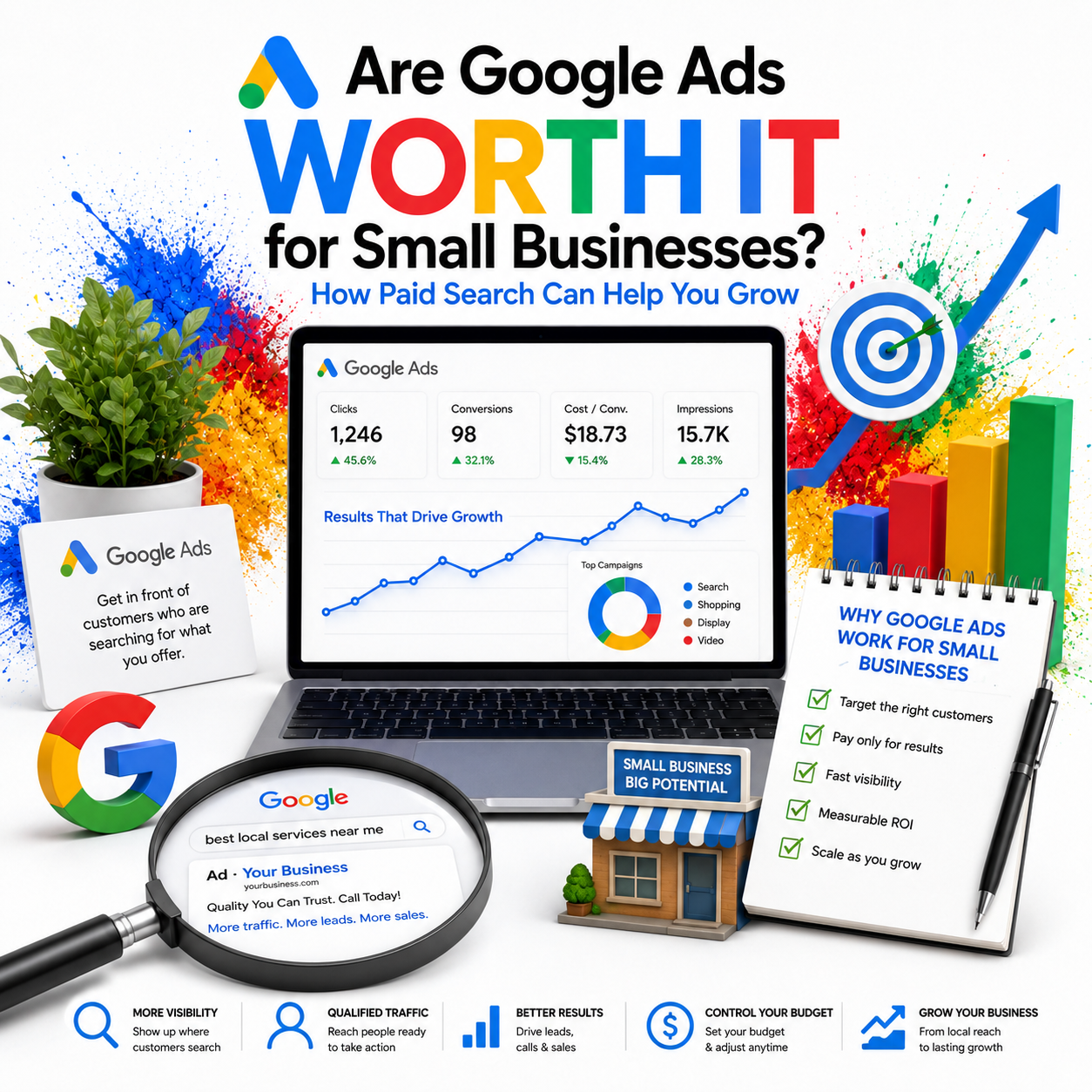 Are Google Ads Worth It for Small Businesses? How Paid Search Can Help You Grow