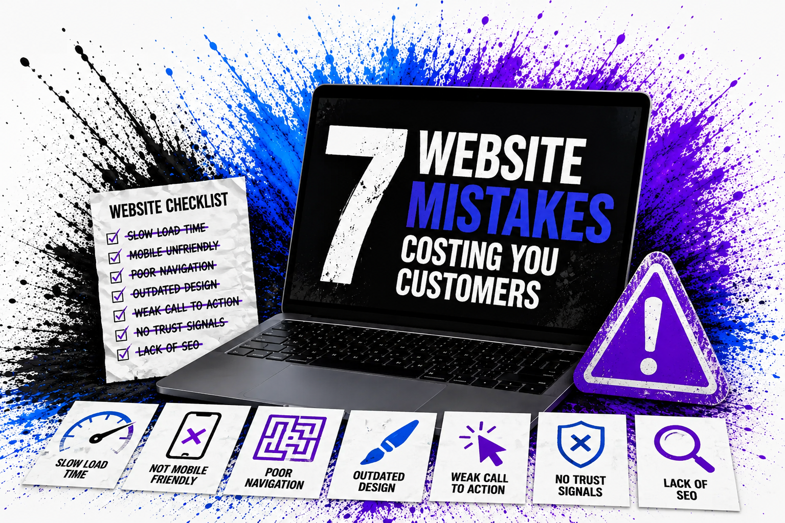 7 Website Mistakes That Are Costing You Customers