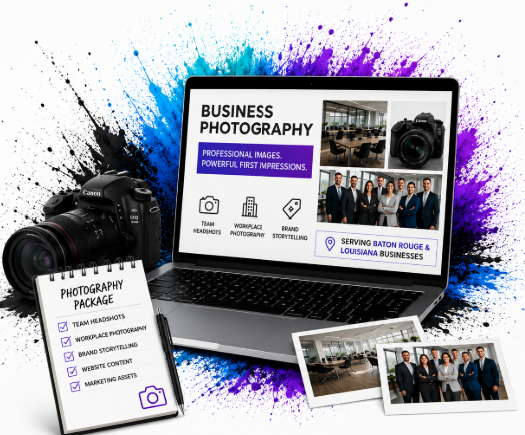 Why Your Business Needs Professional Business Photography Services in Baton Rouge (And What Poor Images Are Costing You)