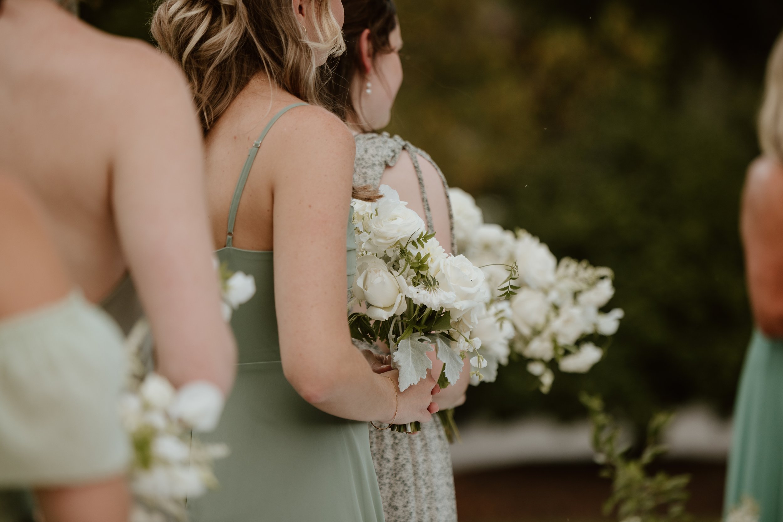 wedding reception space with candlelight and warm ambience