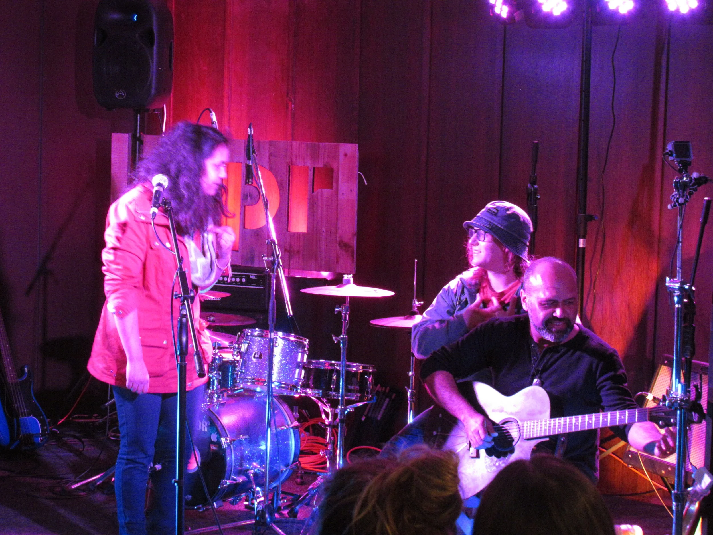 Jeff Carr (on guitar) hosted a number of events around the region, promoting and encouraging local musicians young and old. MPR often lent a hand.