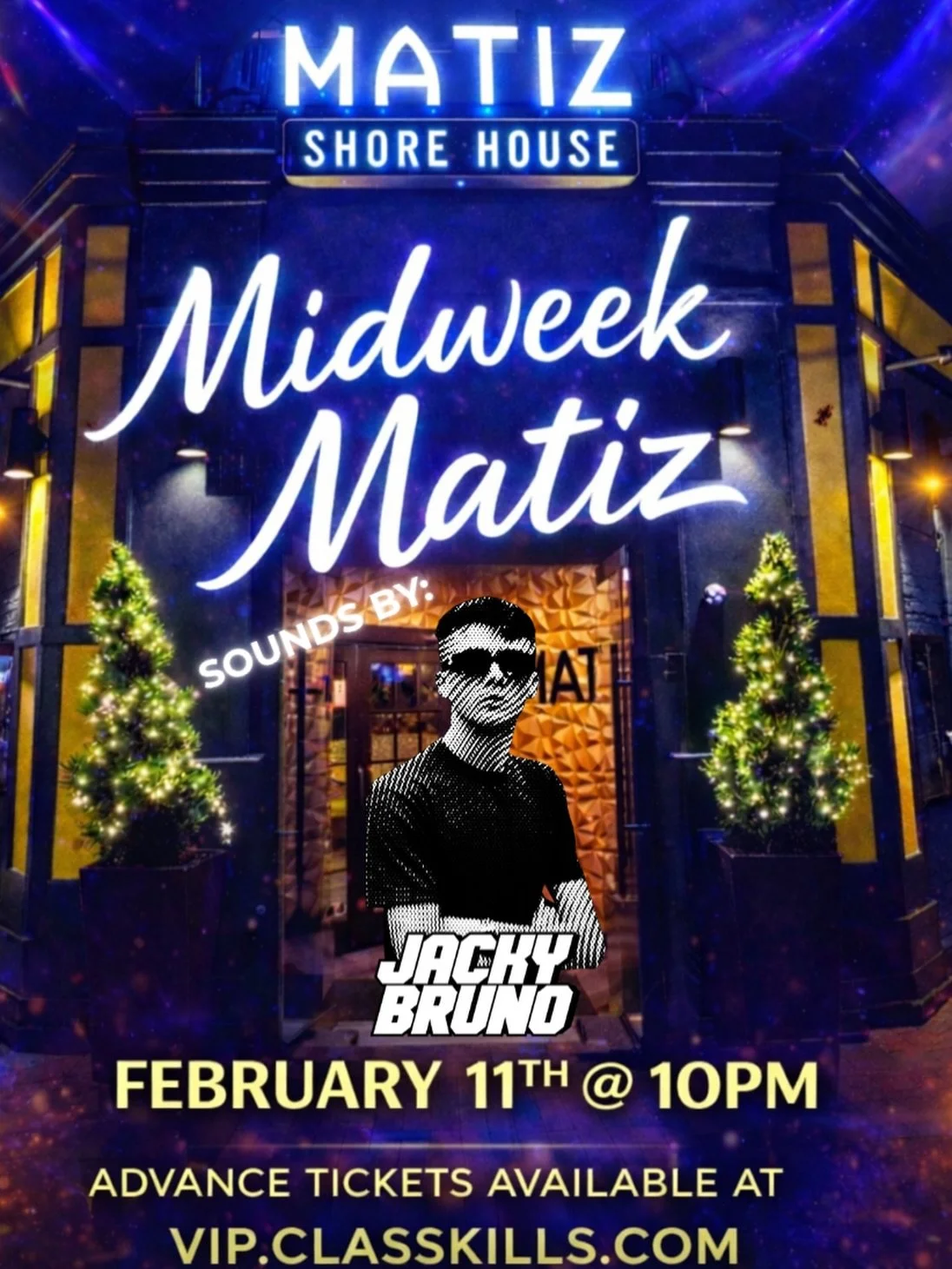 THIS WEDNESDAY @ MATIZ

Long Branch&rsquo;s newest party continues with a night you&rsquo;re sure to remember. 

Sounds by @jackmichaelbruno 

Hosted by @isabellaflorio_ 

Advance tickets available on the @classkills app