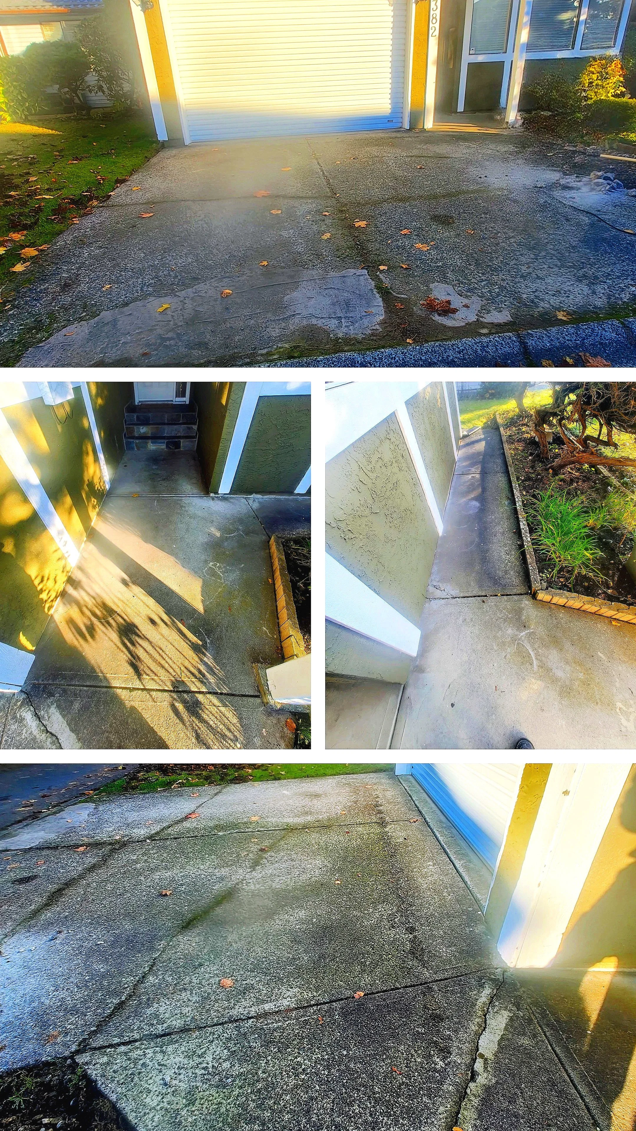 Before / Exposed Aggregate Finish