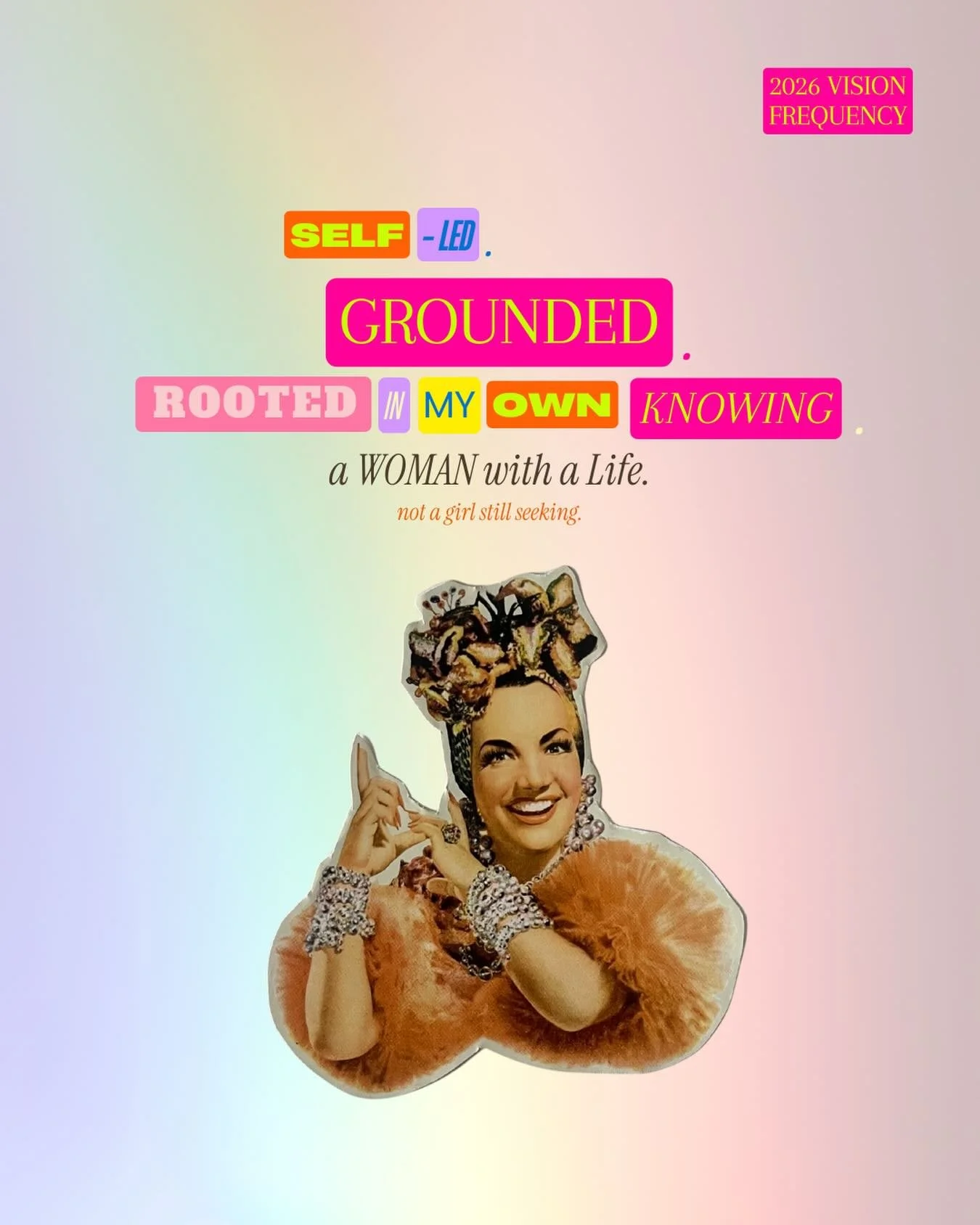 Welcome 🤗 2026!! ✨ 

What&rsquo;s your mantra/frequency/word for 2026?