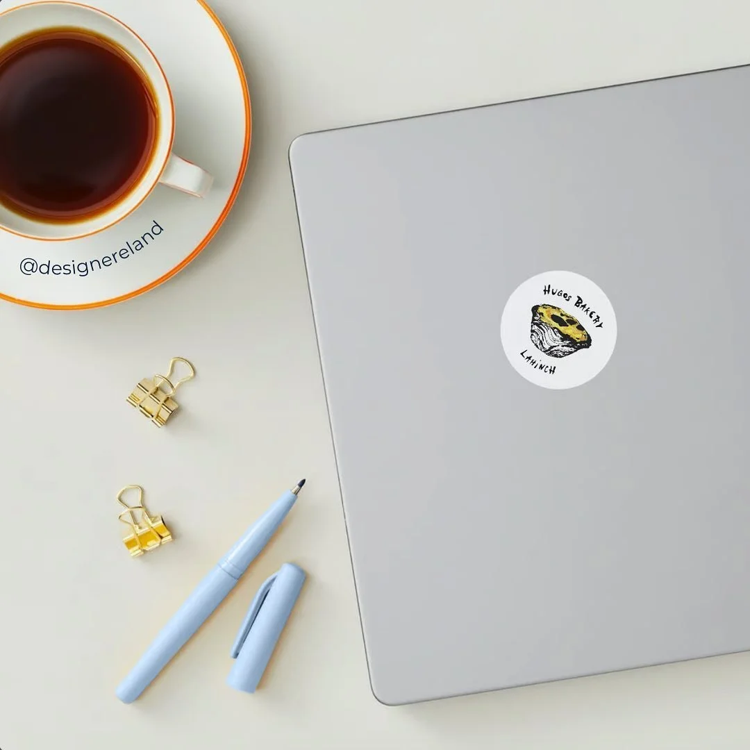 A sweet project from last year! 🎨 Loved crafting this logo for Hugo's Bakery in Lahinch. 🥧 If you're craving a fresh logo for your business, let's chat! 📩 Reach out to me at hello@ceciliagunkel.com 
🎉

#LogoDesign #BusinessBranding #CreativeProje