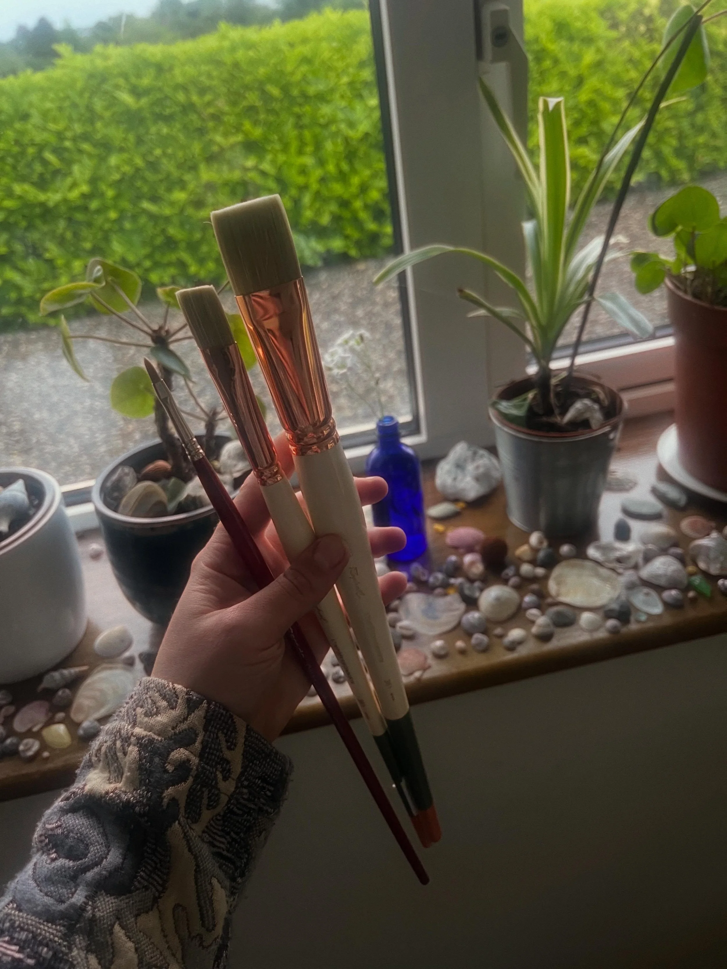 New brushes 🎨☺️☺️☺️