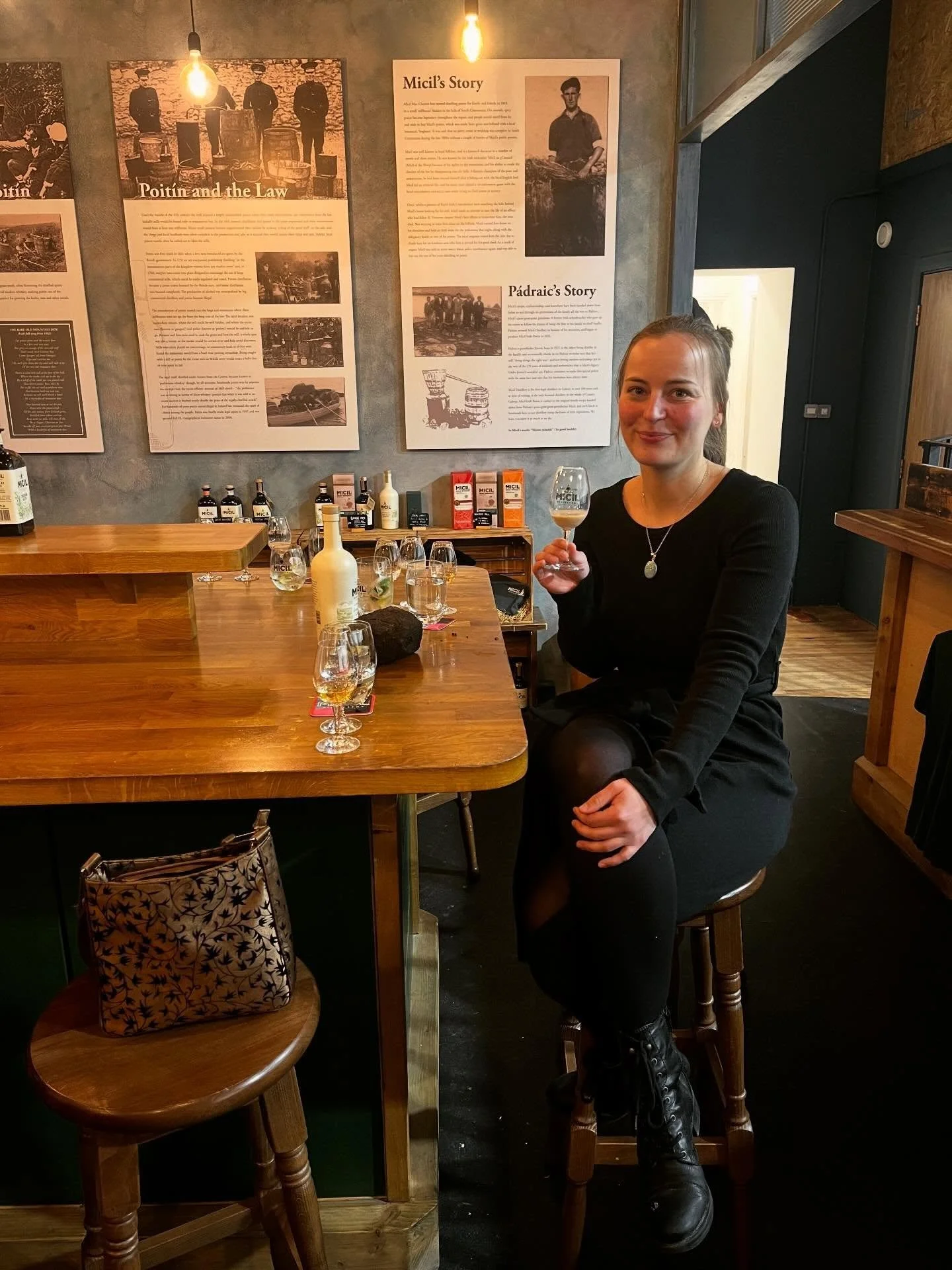 I had a lovely lovely day, a beautiful gin &amp; whiskey tasting in Salthill, Galway @micildistillery &hellip; new memories&hellip; 👍🤗

 ✨🧚🏻&zwj;♀️