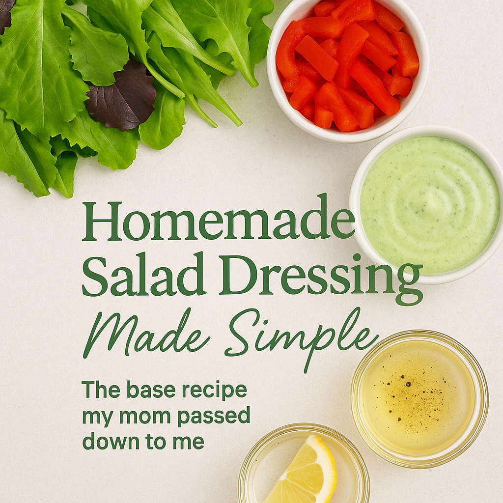 Why Homemade Salad Dressing Is Worth It
