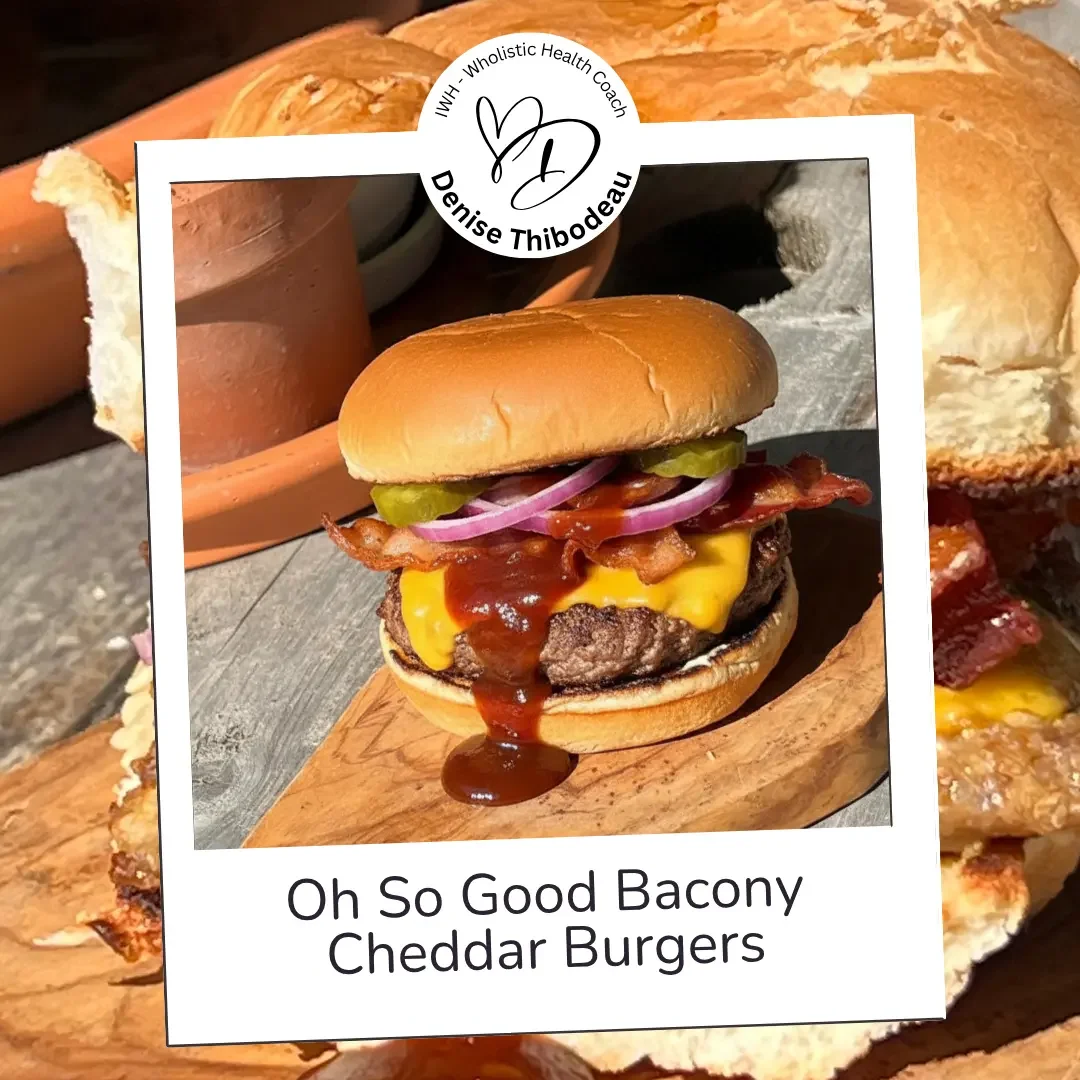 Oh So Good Bacony Cheddar Burgers