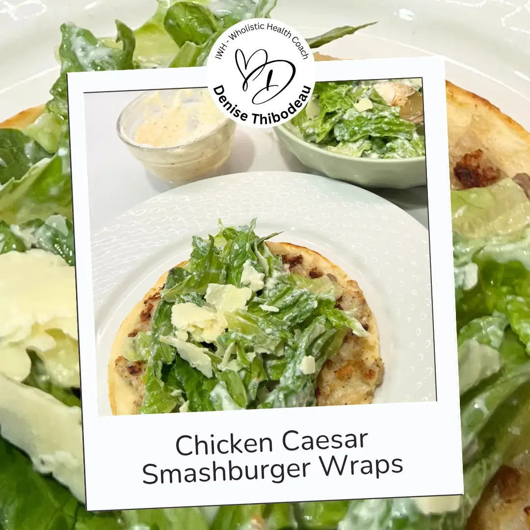 Chicken Caesar Smashburger Wraps