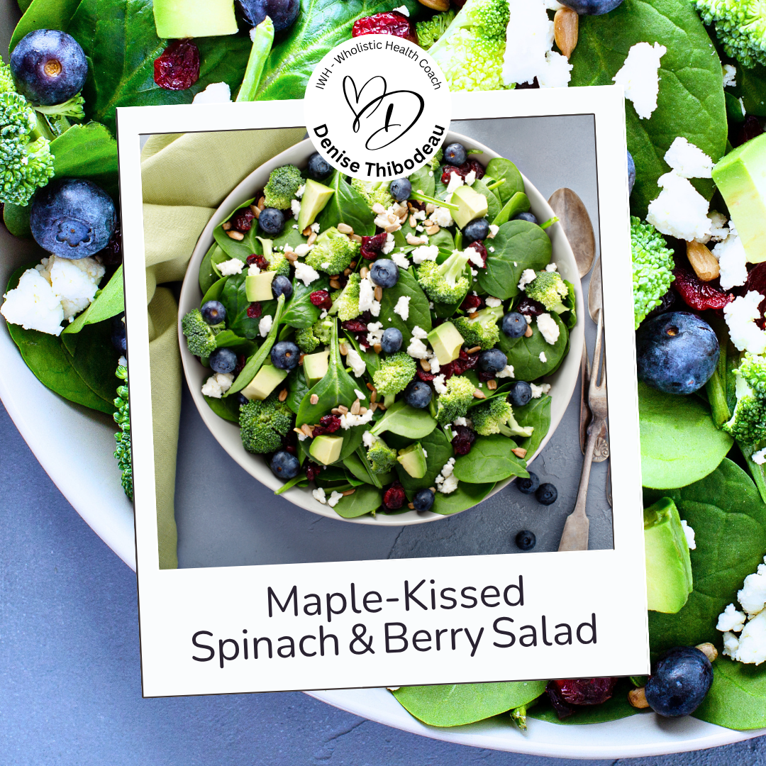 Maple-Kissed Spinach &amp; Berry Salad