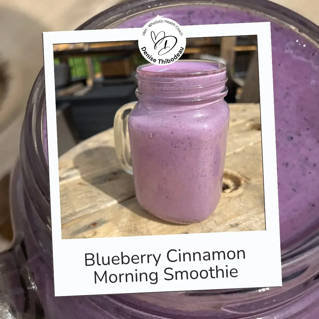 Blueberry Cinnamon Morning Smoothie