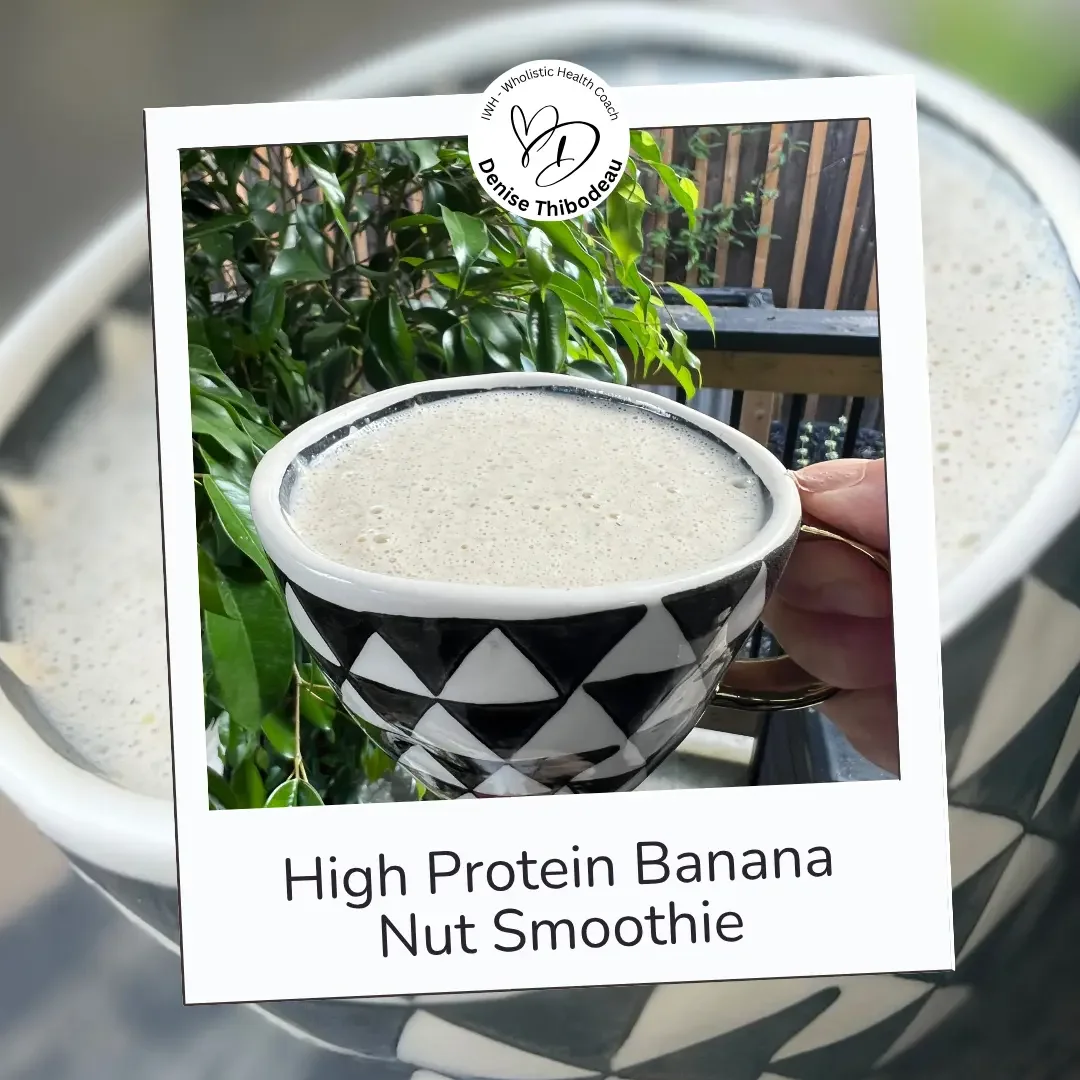 High Protein Banana Nut Smoothie