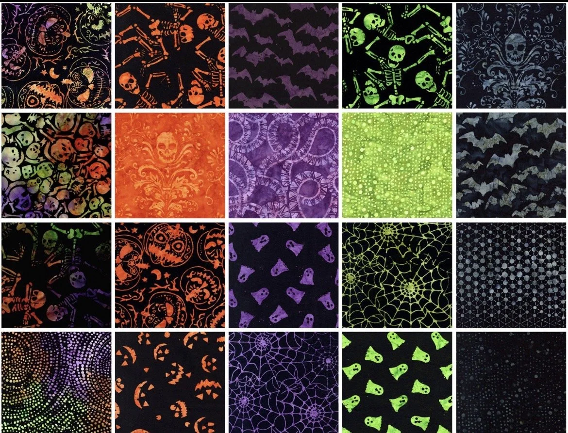 Timeless Treasures  SPELLBOUND Tonga Treats Strips