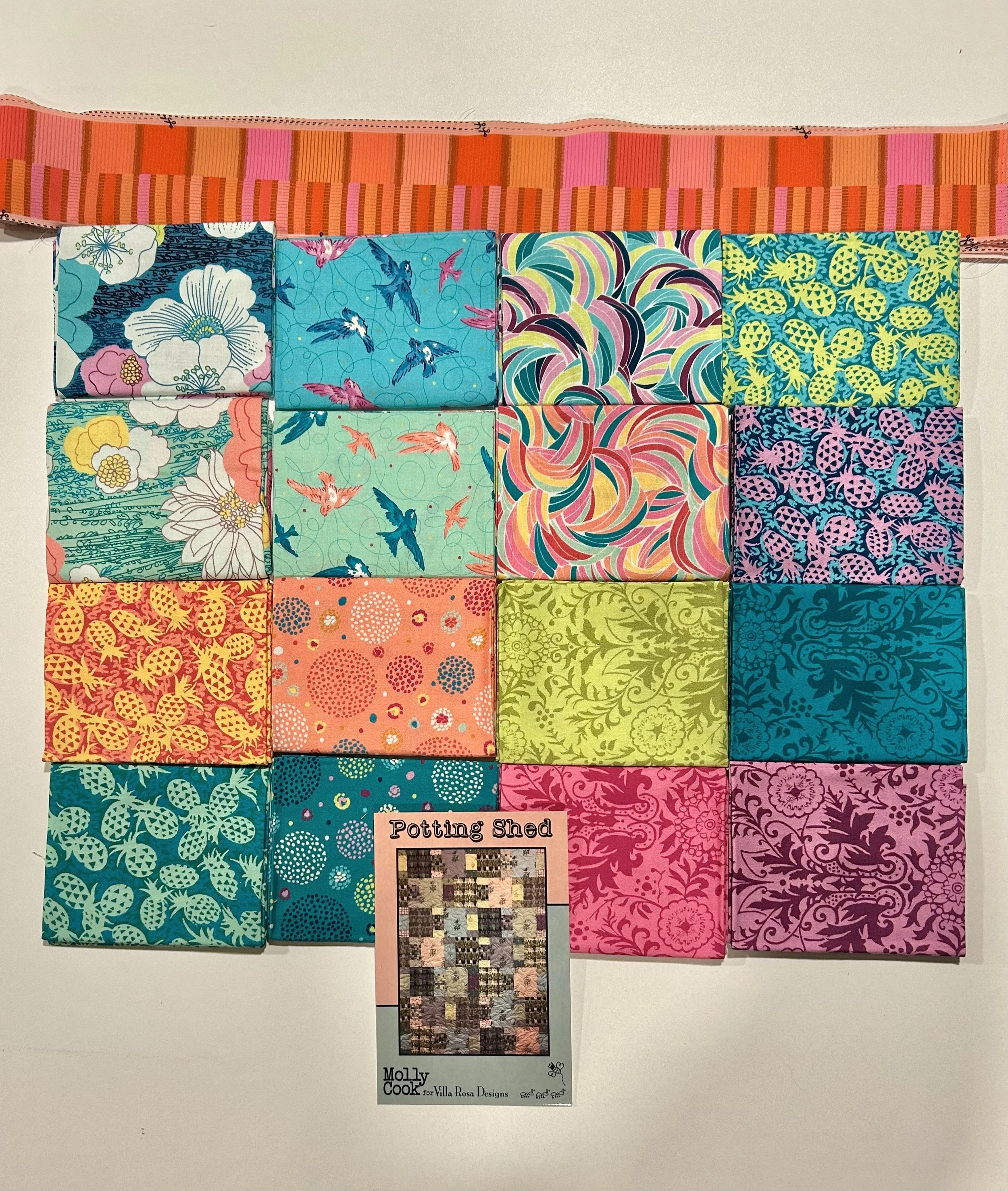 Coral Breeze Quilt Kit
