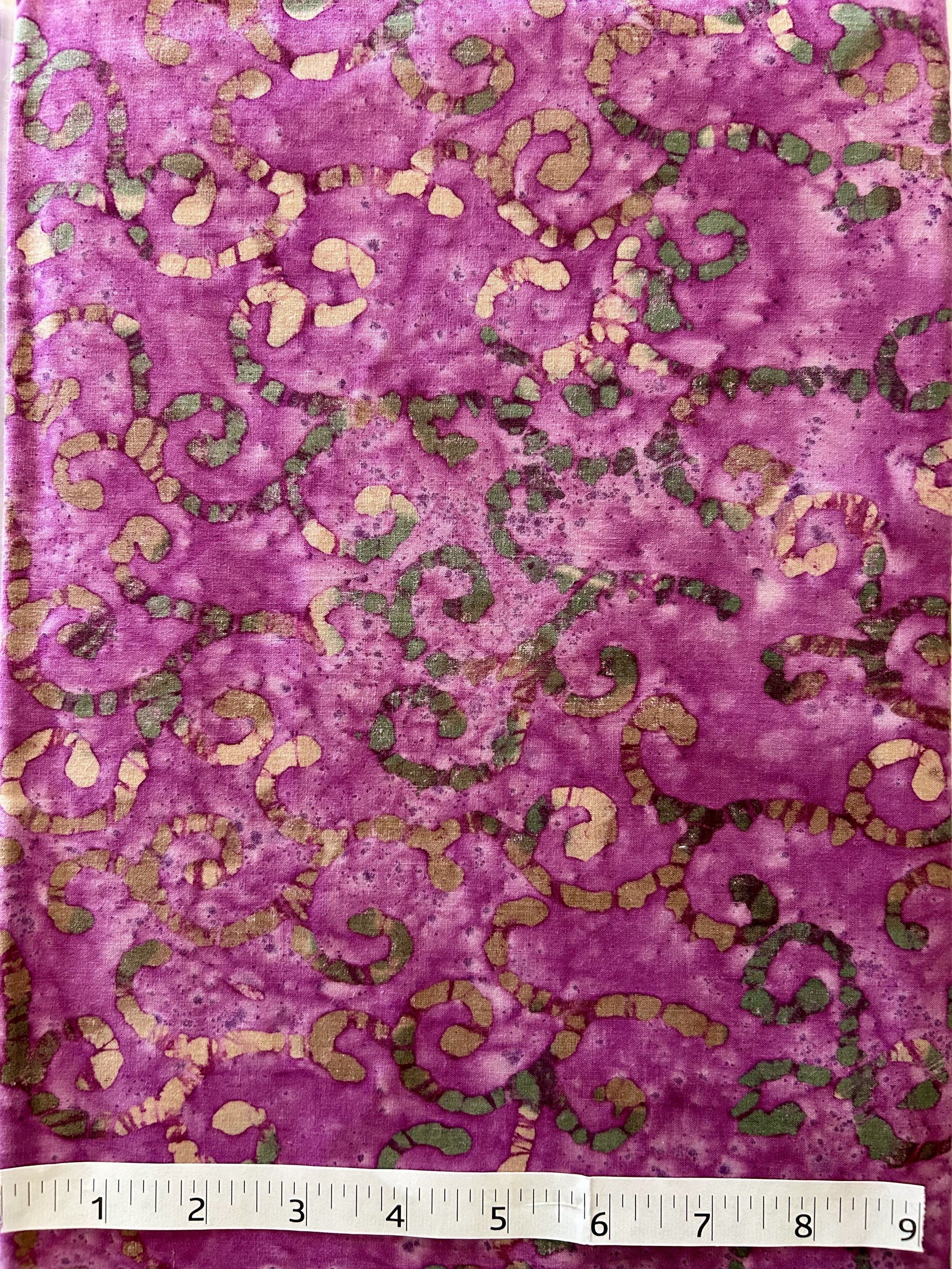Batik-Fuschia Swirls
