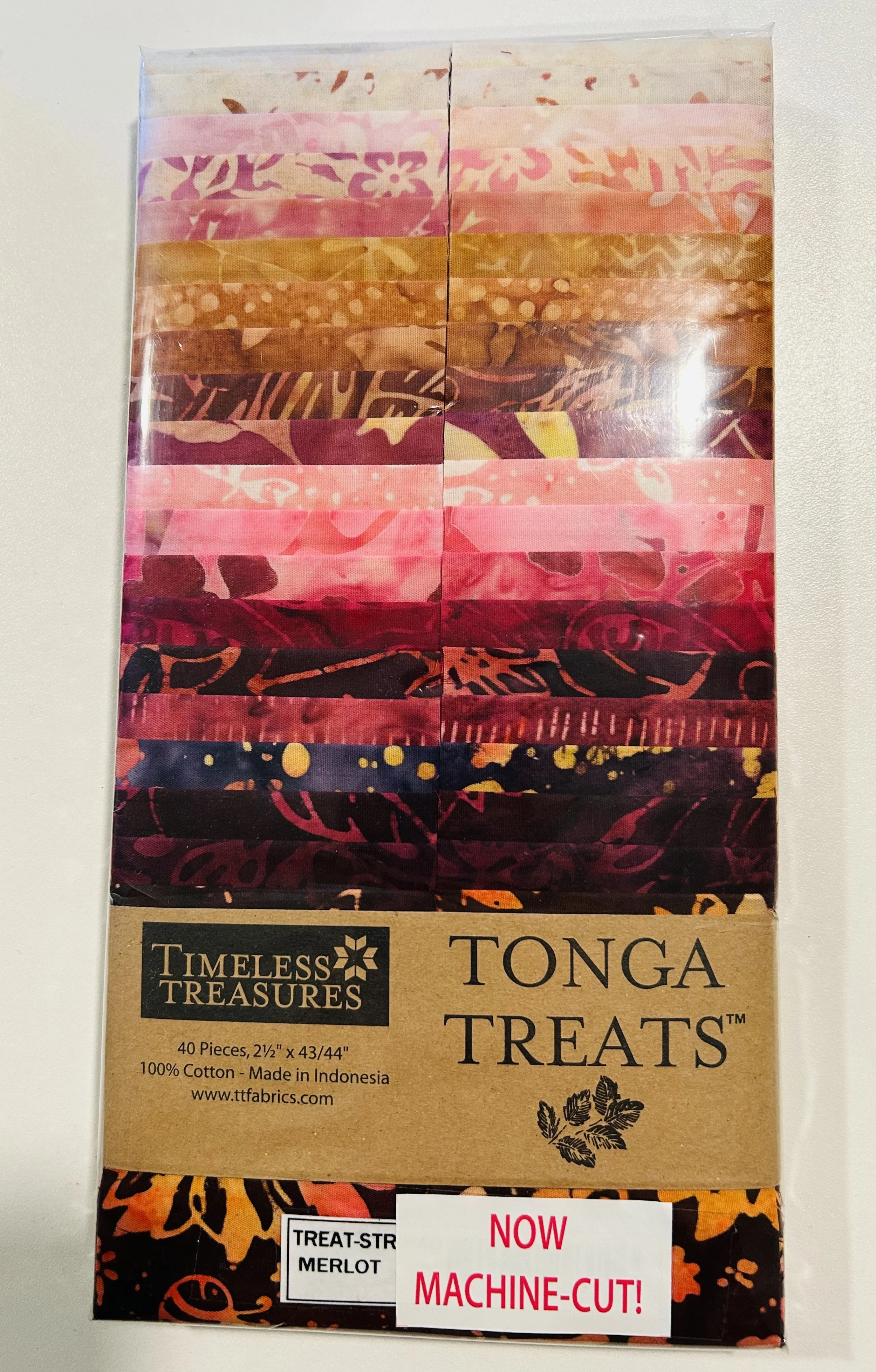 Timeless Treasures Tonga Treats Strips