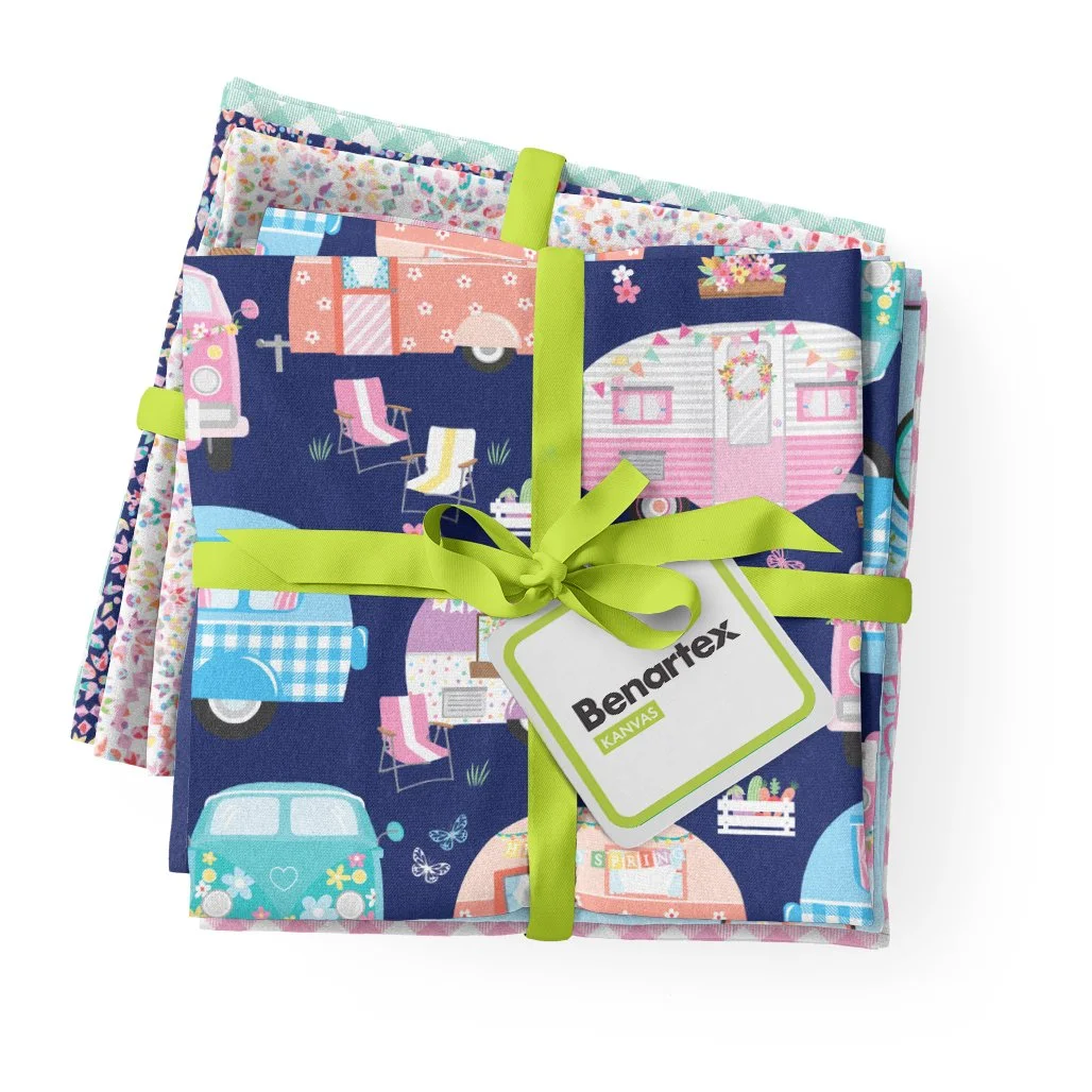 Enjoy the Ride Fat Quarter Bundle (14 pc) - Kanvas Studio for Benartex