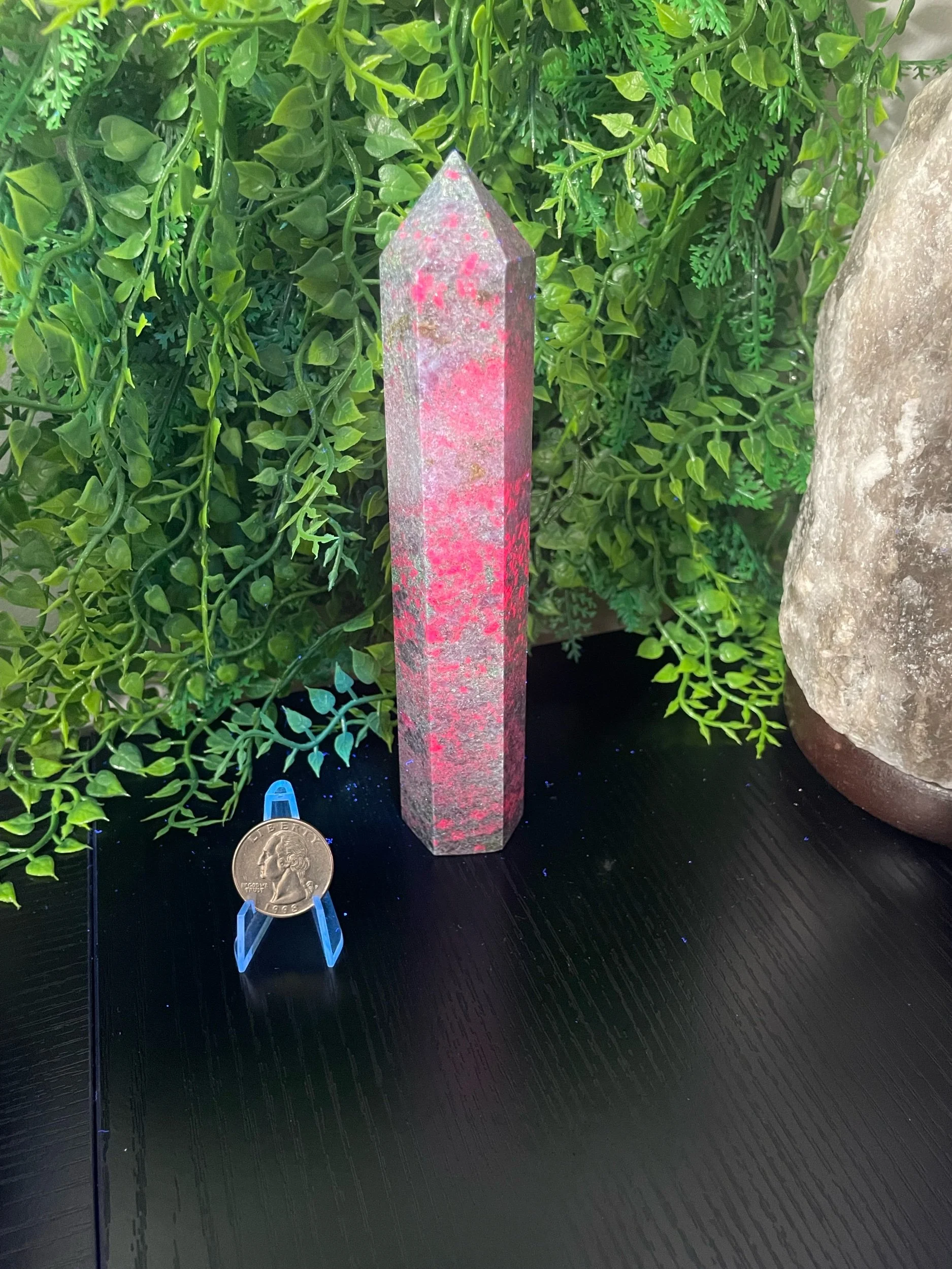 Kyanite and Ruby Tower