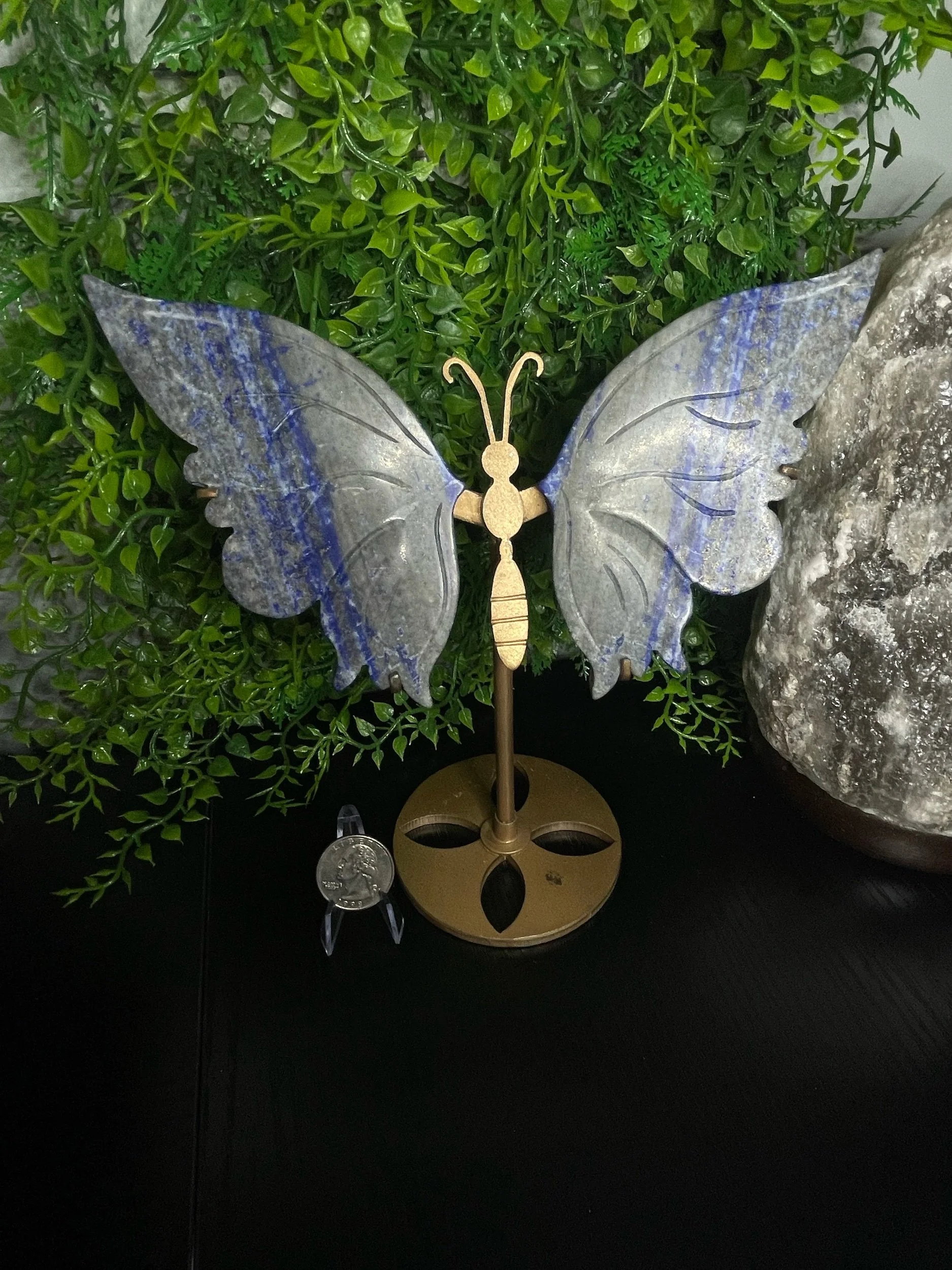 Lapis Lazuli Butterfly Wings