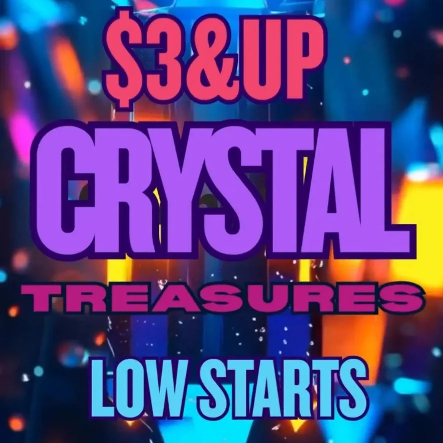 Join the live show! If you can't make it explore the website at anytime! crystalcovesp.com
Link to Live Show Wednesday at 10:15pm EST
https://www.whatnot.com/live/f27203cf-5a8a-4061-96ea-2108c5affcf5