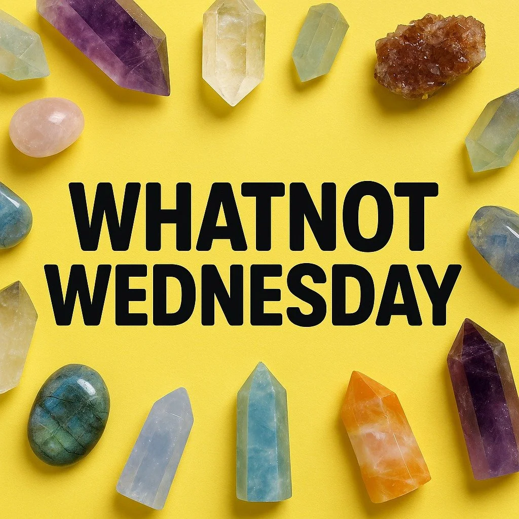 ✨ Whatnot Wednesday is here! ✨
Snag your sparkle, stack your stash, and scoop up crystal treasures before they vanish.
💛 Yellow vibes, radiant finds, and metaphysical magic &mdash; Join at 6:30pm Est https://www.whatnot.com/s/GVyjxtpX 💛 #crystals #