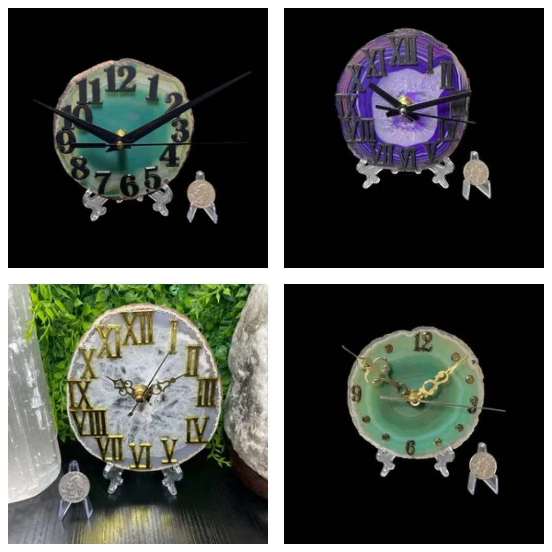 National Inspire Your Heart With Art!
Agate Clocks Made By Me! $25 each. Claim in the comments or view more available on my website. crystalcovesp.com
#crystals #viralnow #trending #FYP #hiddengems #vibes