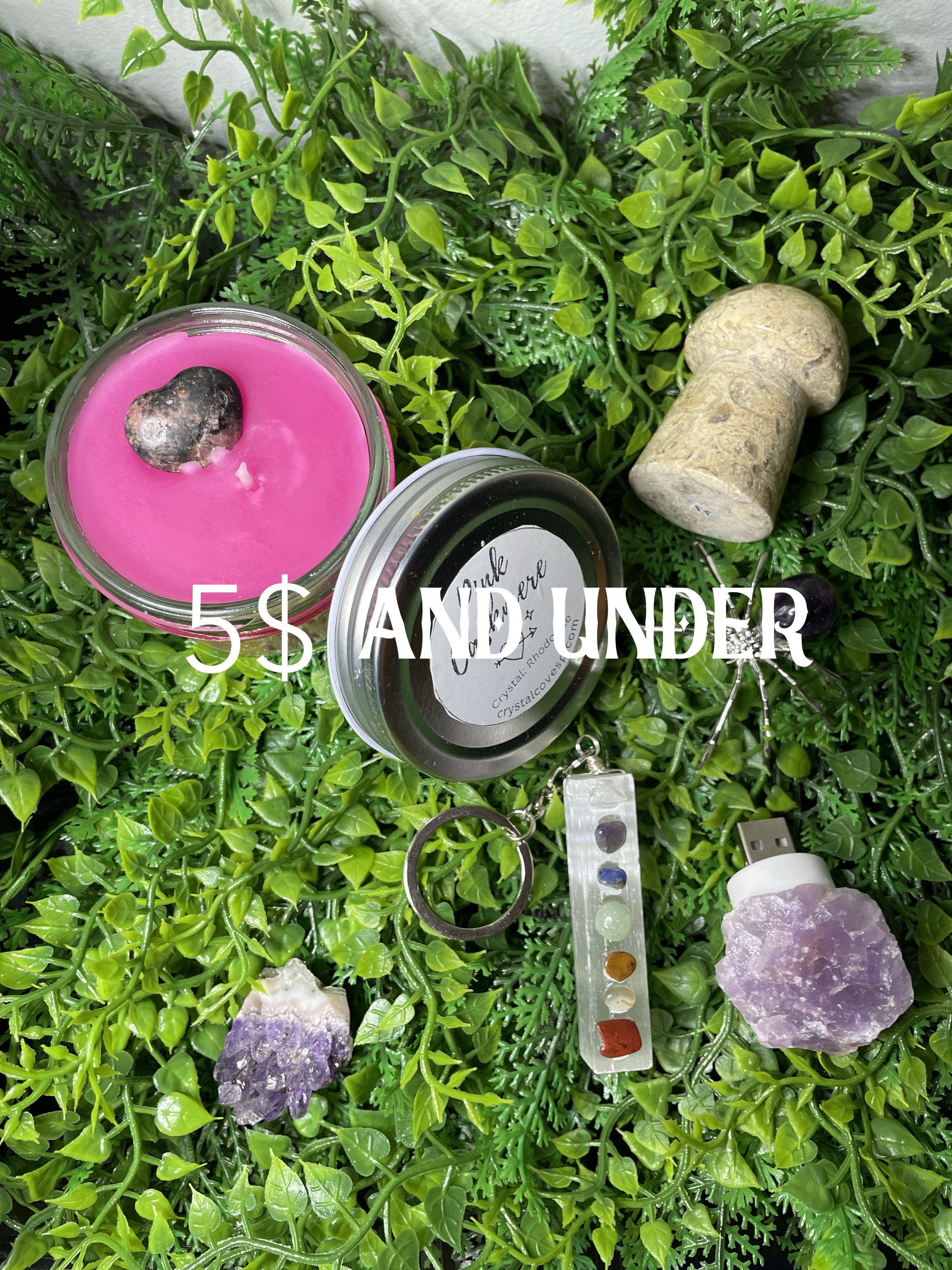 5 and under crystals