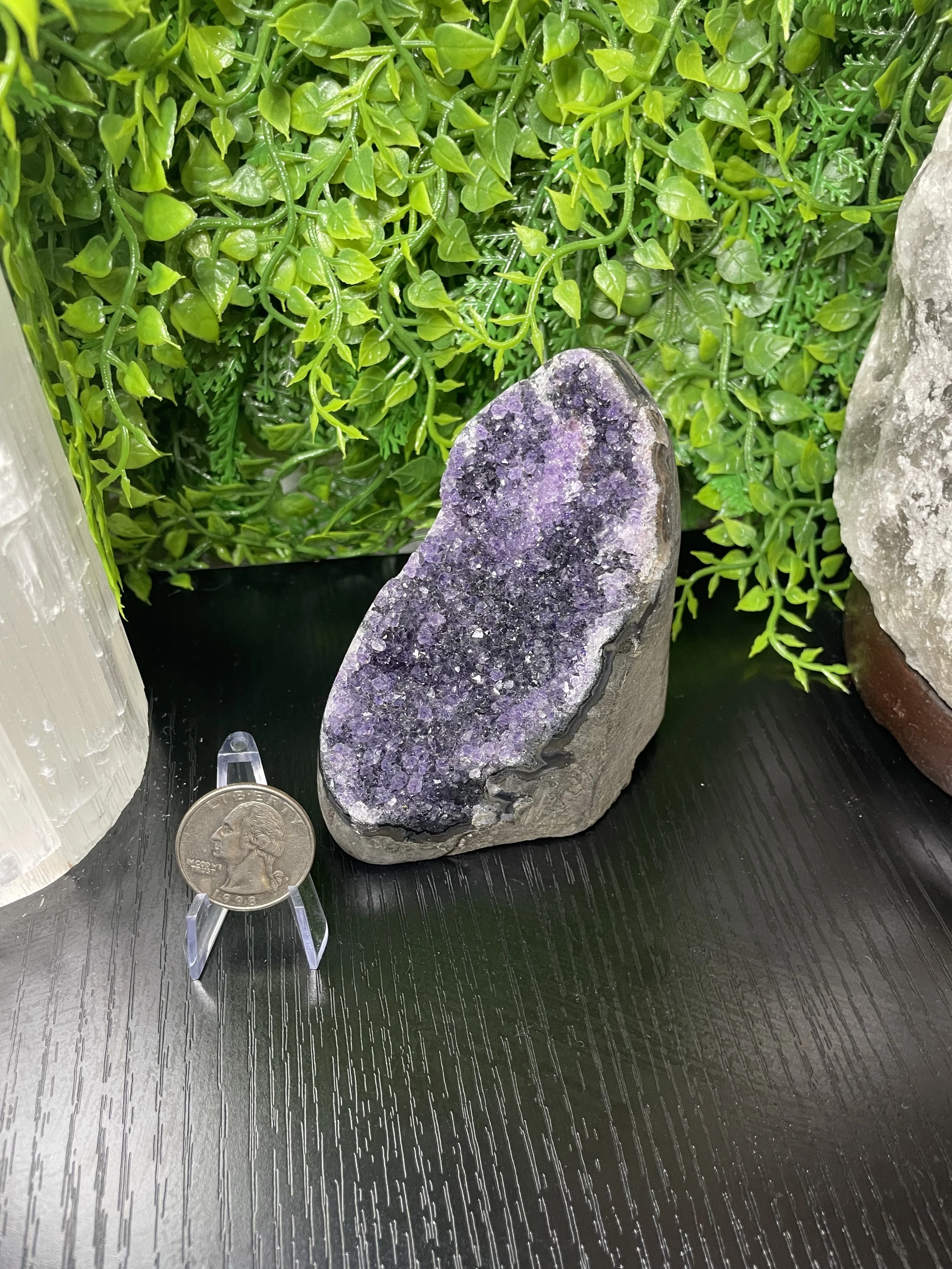 Amethyst Cut Base Crystal Carving from Uruguay
